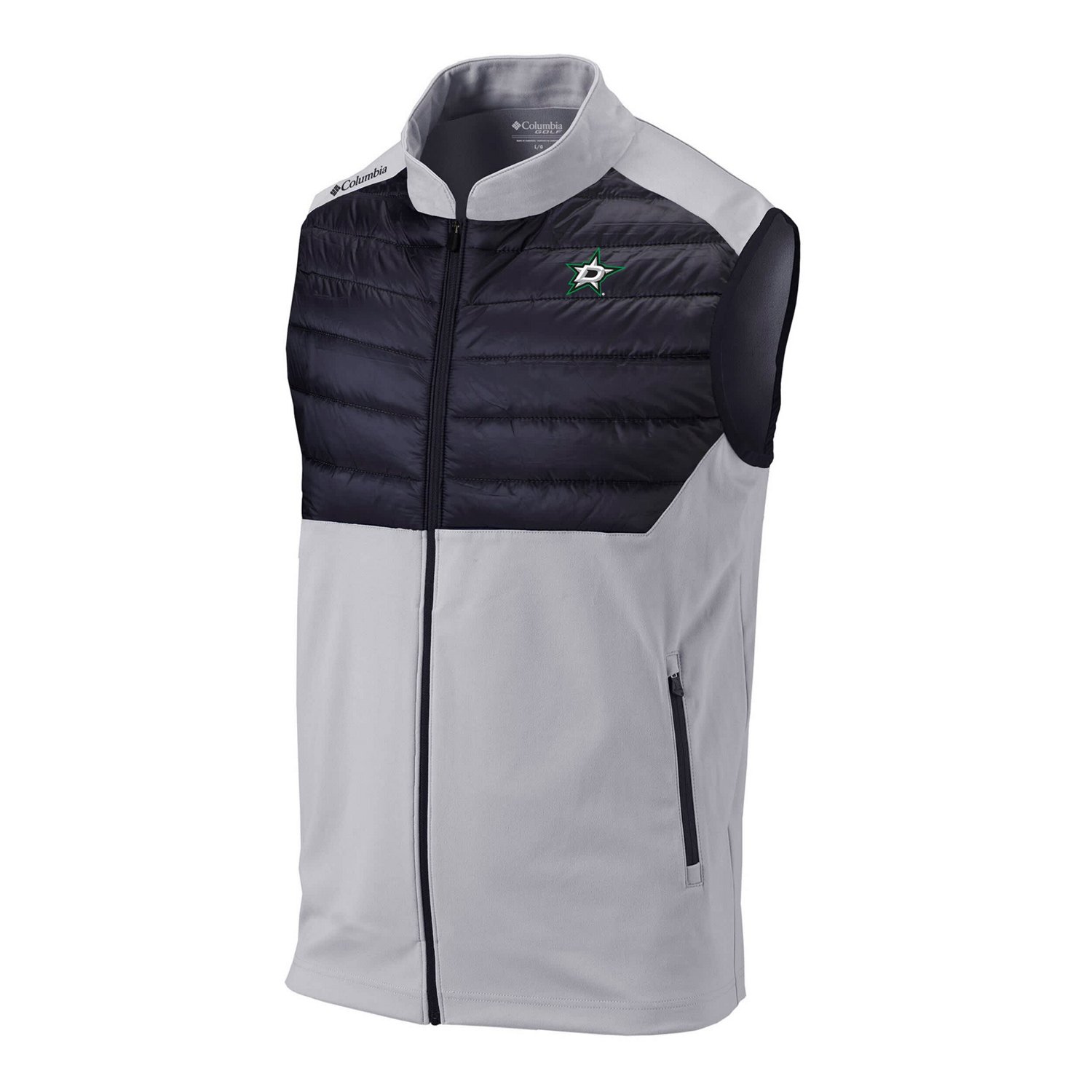 Columbia Dallas Stars In The Element Omni-Wick Full-Zip Vest - view number 2