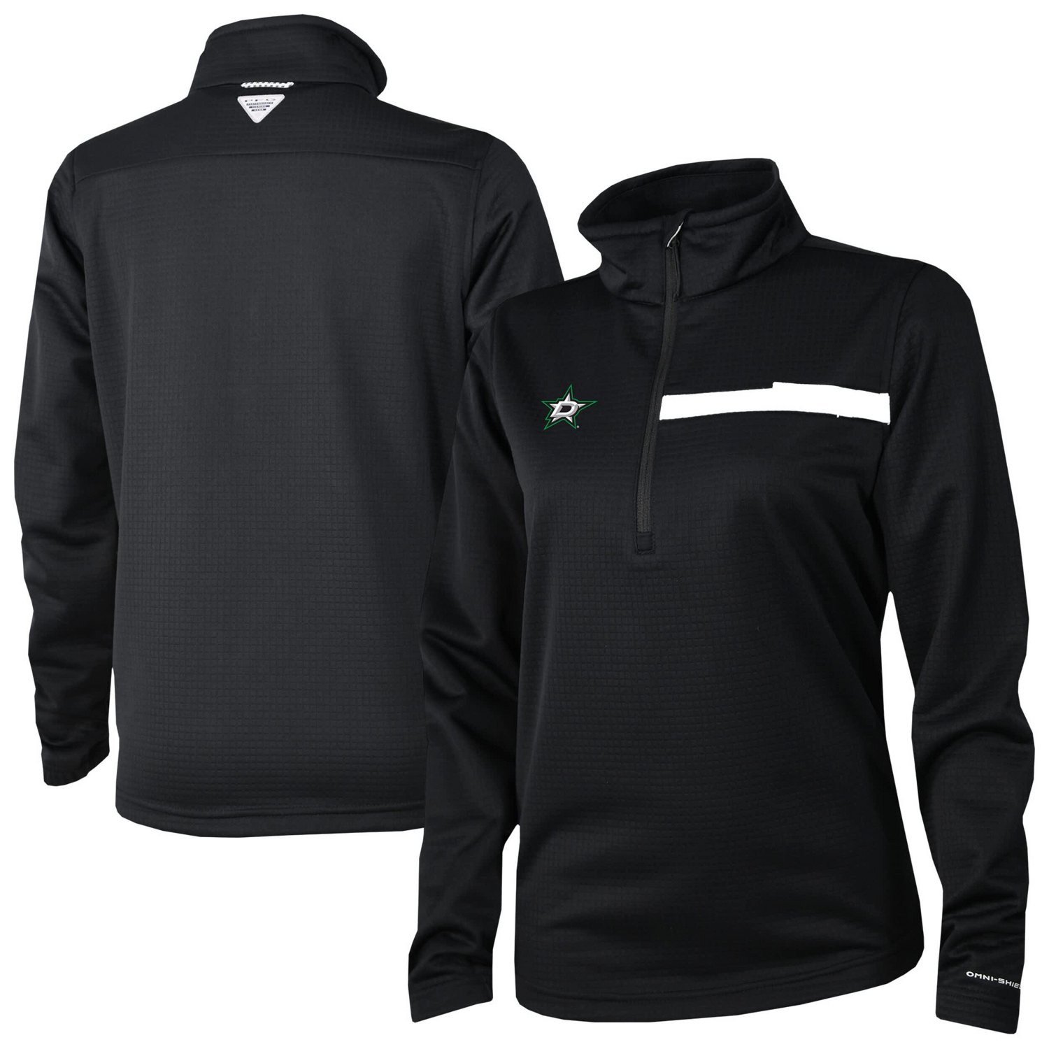 Columbia Dallas Stars Skiff Guide Fleece Omni-Shade Quarter-Zip Jacket