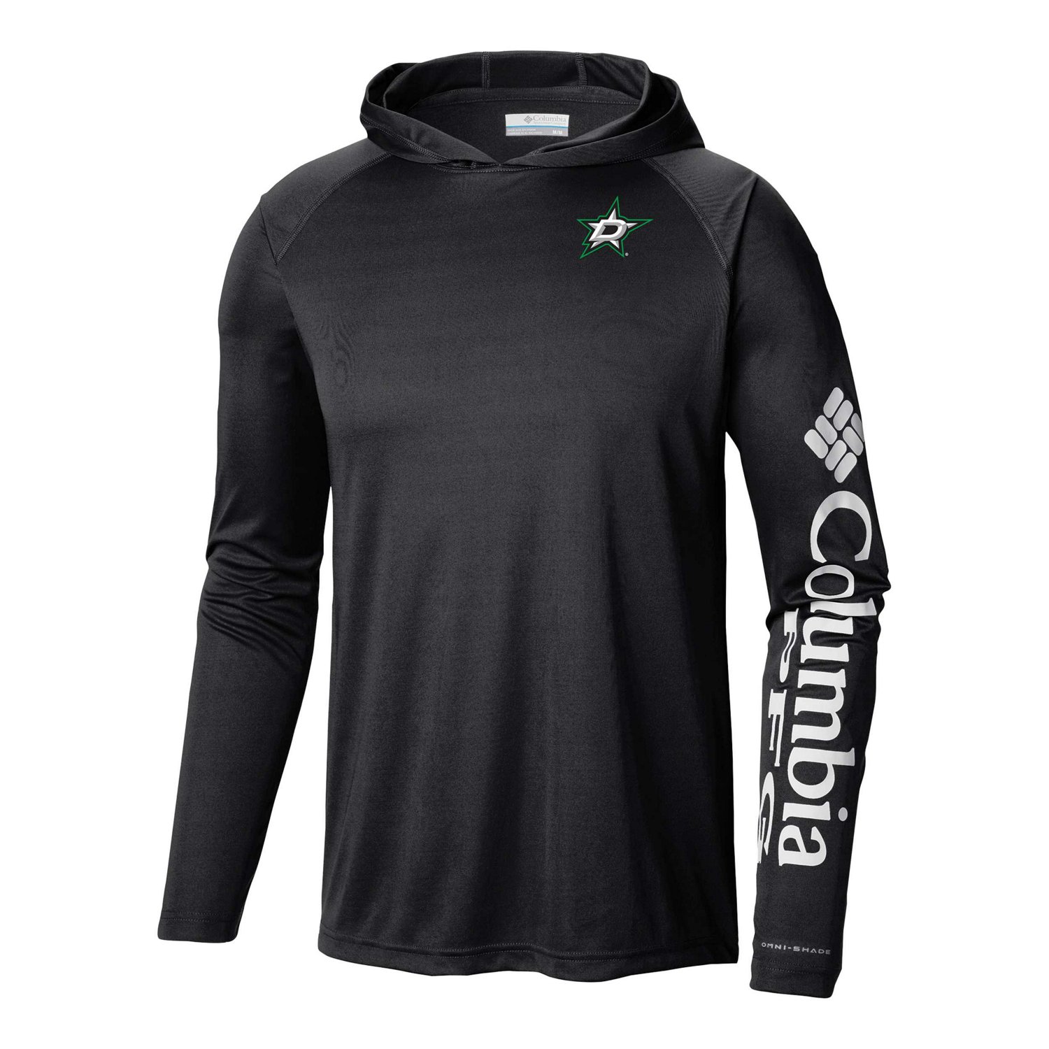 Columbia Dallas Stars Terminal Tackle Omni-Shade Raglan Pullover Hoodie
