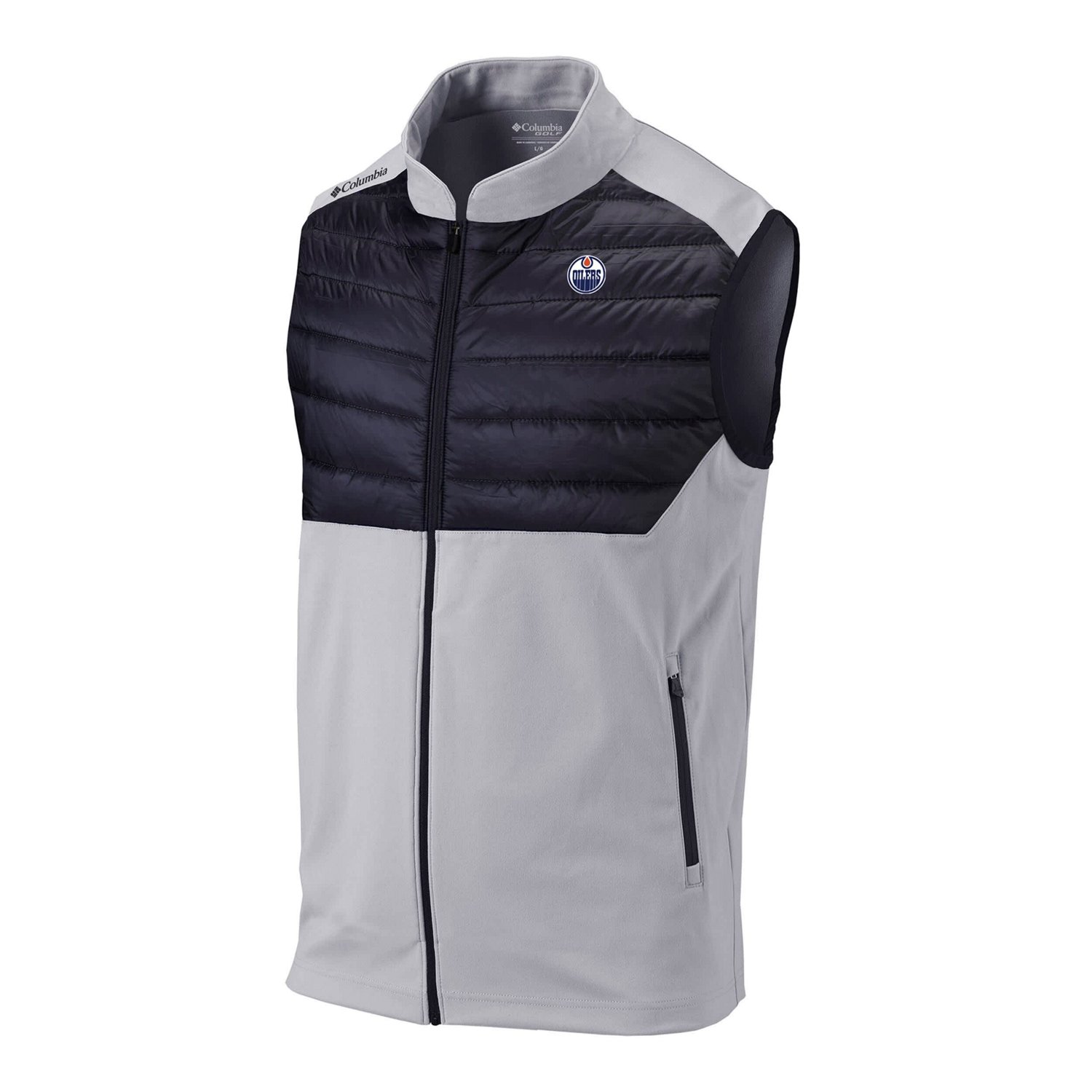 Columbia Edmonton Oilers In The Element Omni-Wick Full-Zip Vest - view number 2