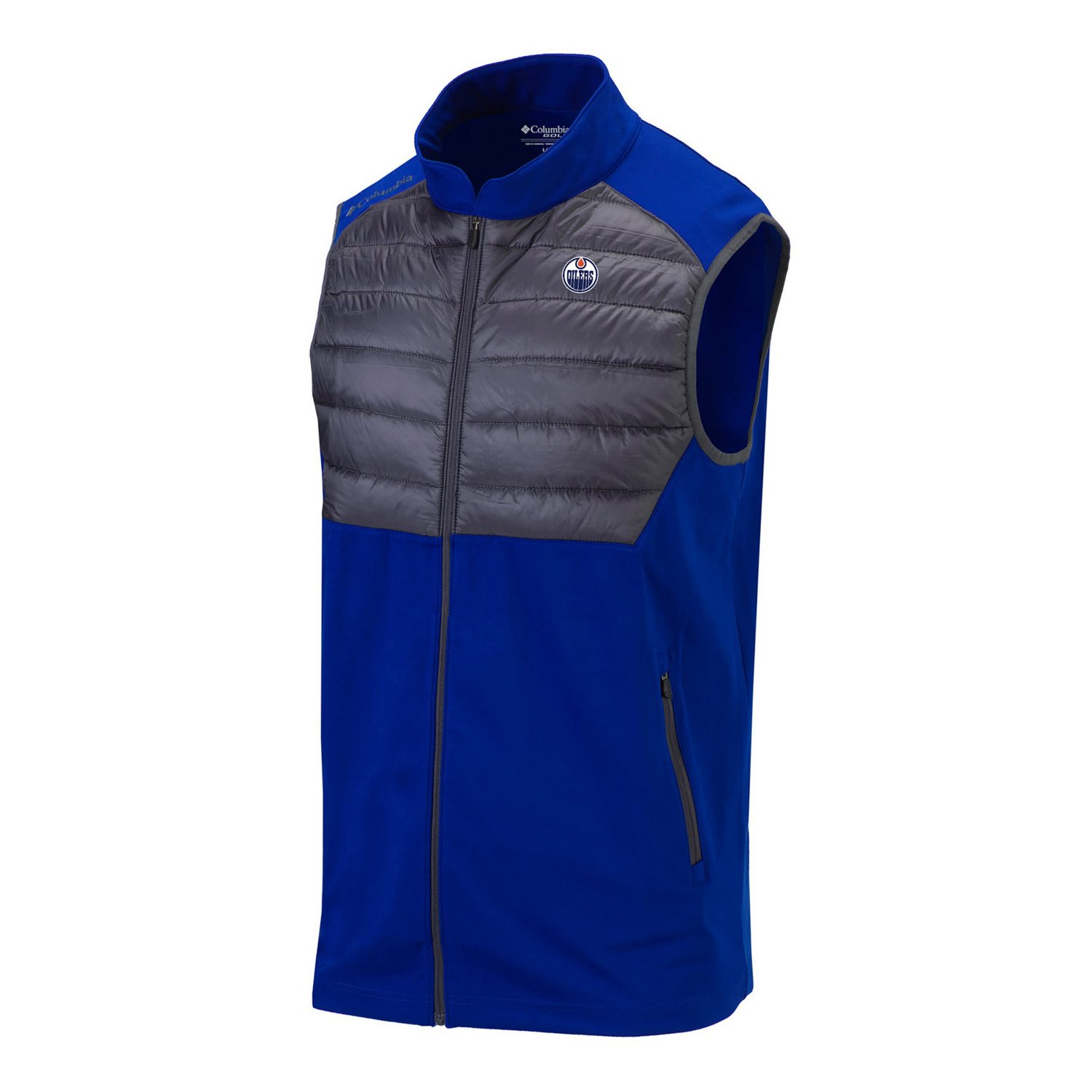 Columbia Edmonton Oilers In The Element Omni-Wick Full-Zip Vest - view number 2