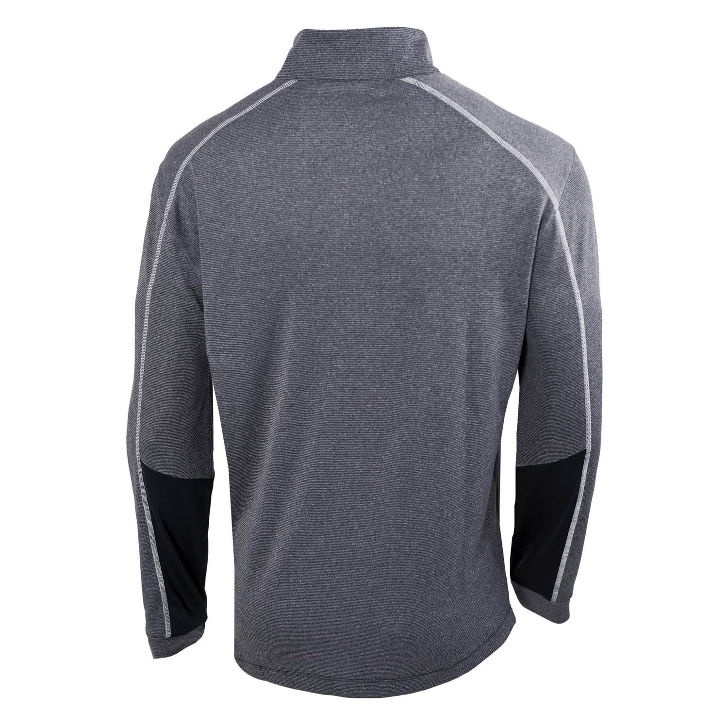 Columbia Heather Gray Texas Tech Red Raiders Shotgun Omni-Wick Quarter-Zip Jacket                                                - view number 3