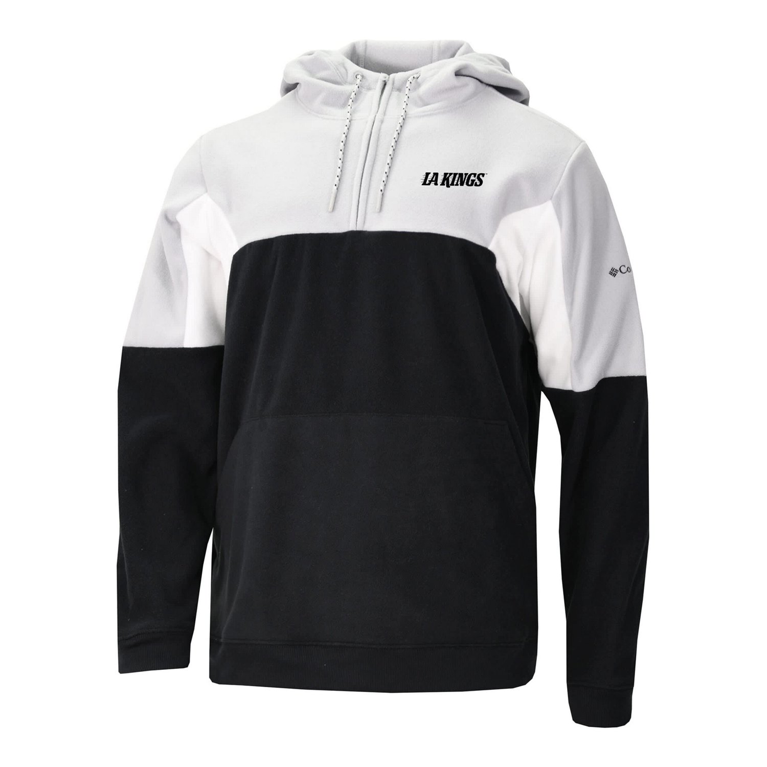 Columbia Los Angeles Kings Lodge Fleece Quarter-Zip Hoodie - view number 2