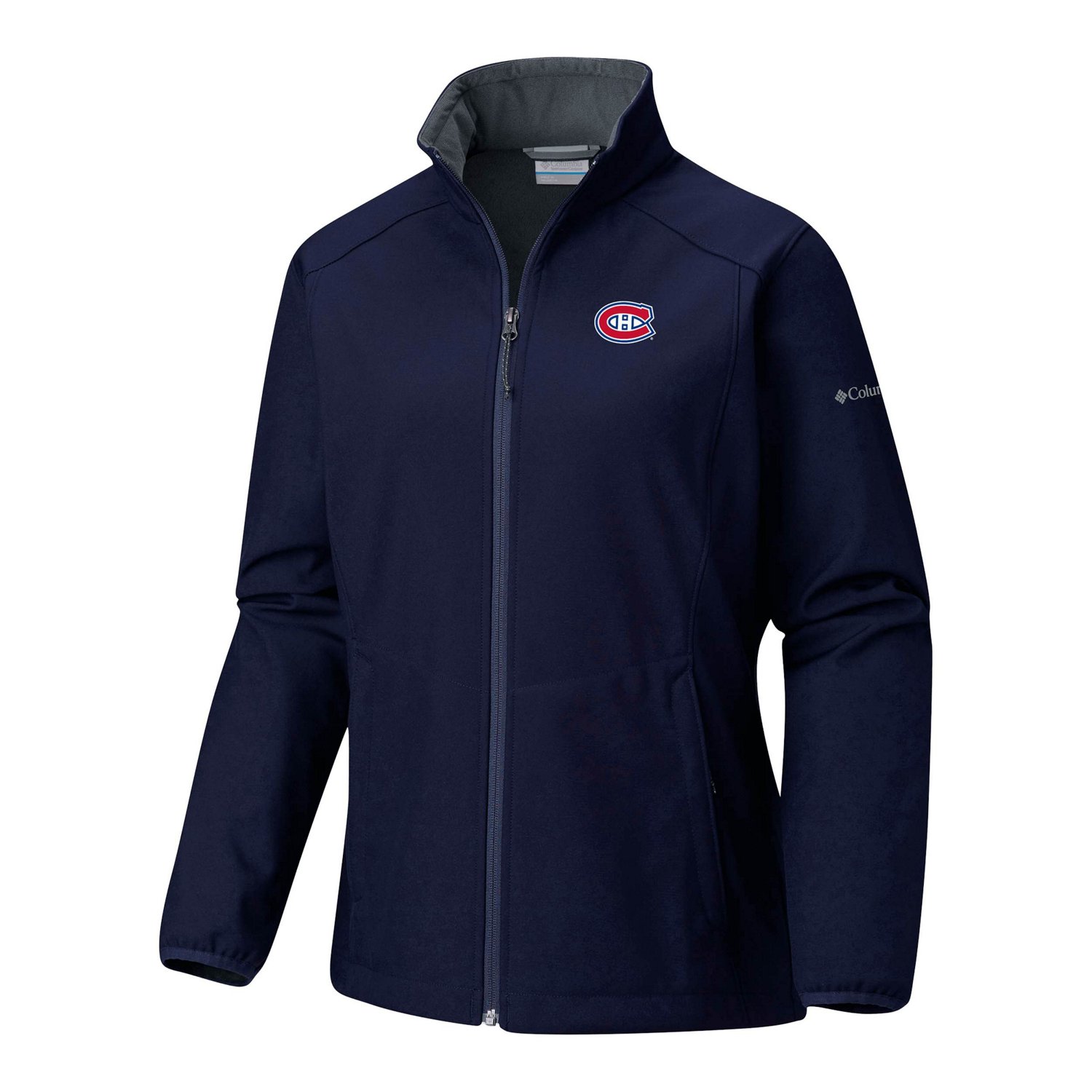 Columbia Montreal Canadiens Kruser Ridge II Shoftshell Full-Zip Jacket - view number 2