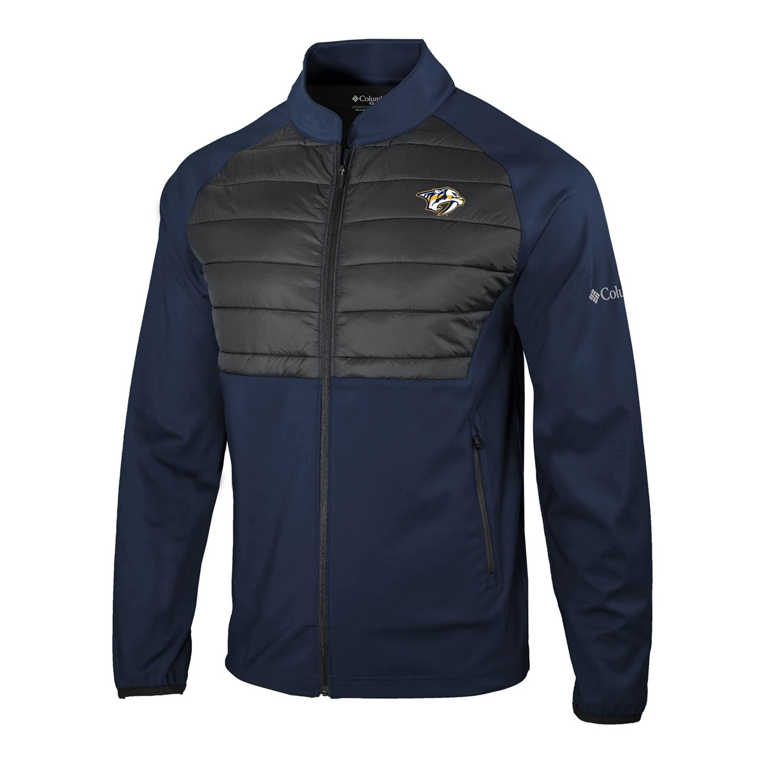 Columbia Nashville Predators In The Element Full-Zip Omni-Wick Jacket - view number 2