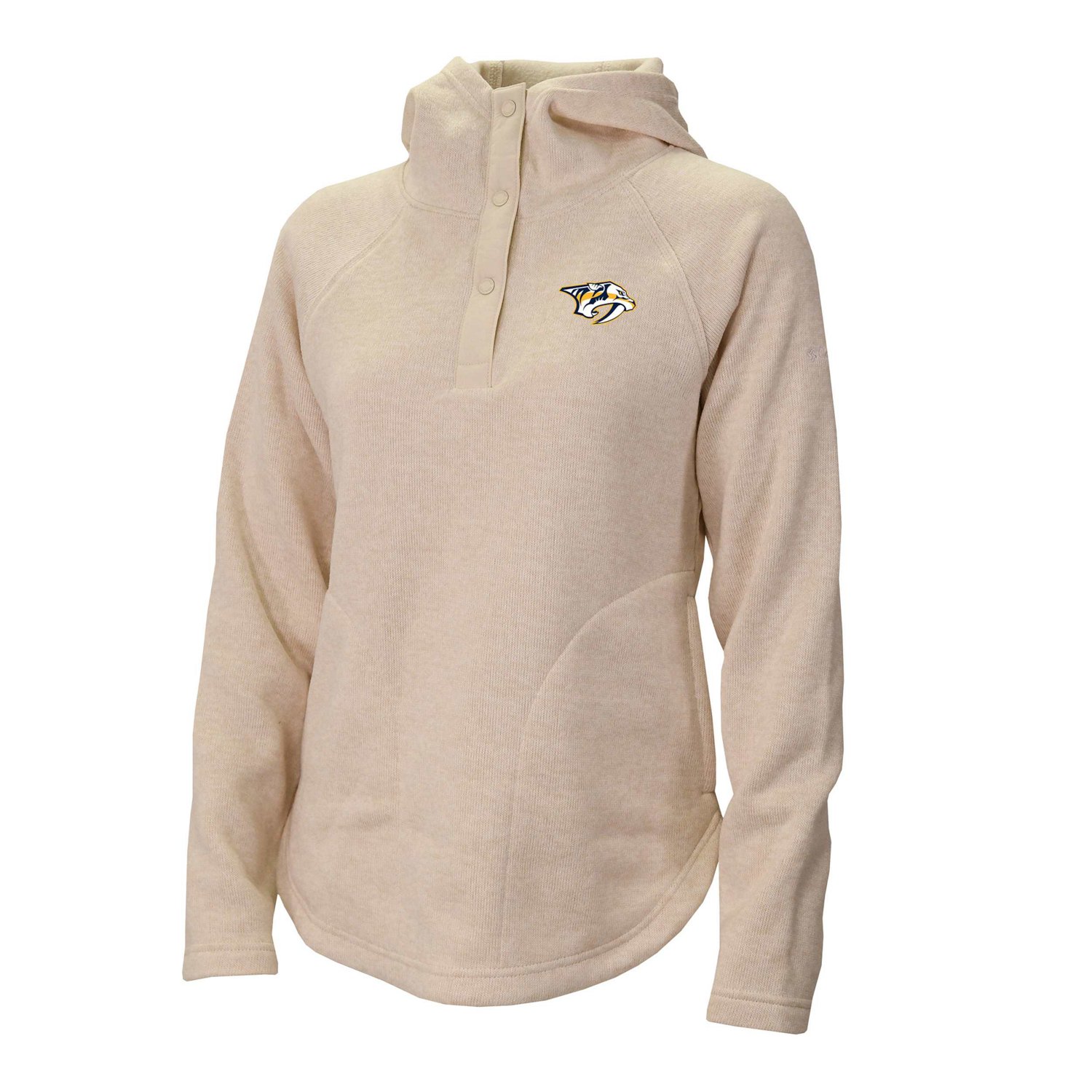 Columbia Nashville Predators Sweater Weather Quarter-Snap Hoodie - view number 2