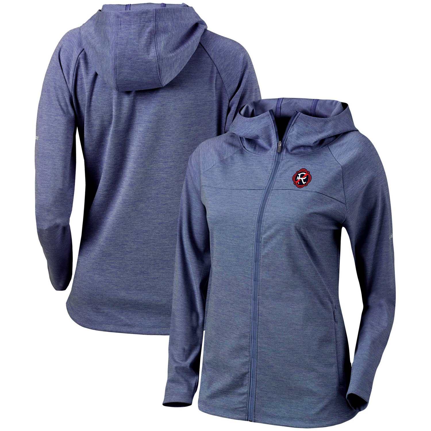 Columbia New England Revolution Omni-Wick Half Shot Full-Zip Hooded Jacket