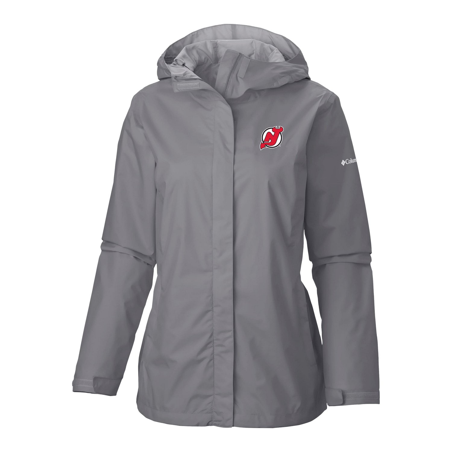 Columbia New Jersey Devils Arcadia Omni-Tech Full-Zip Hooded Rain Jacket - view number 2