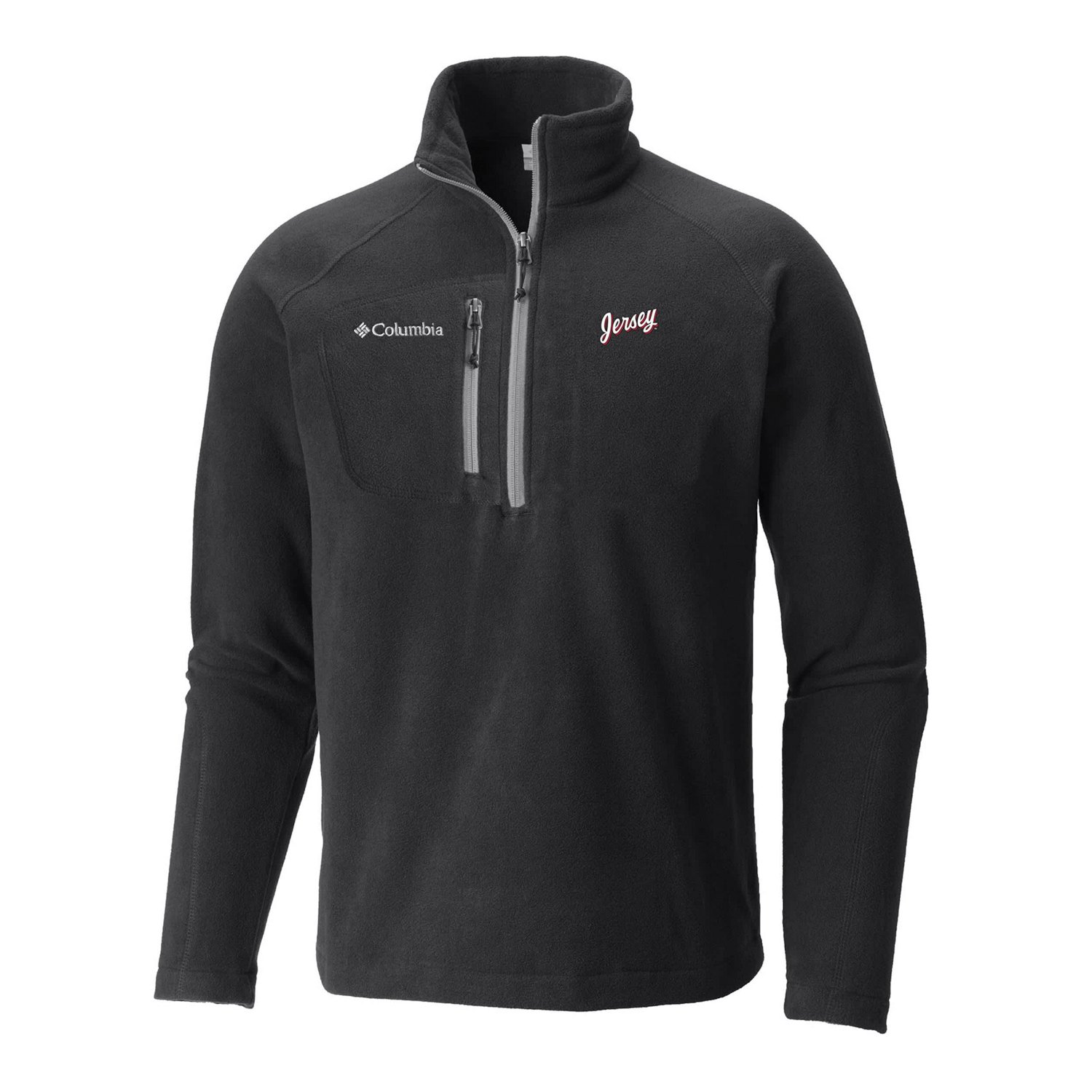 Columbia New Jersey Devils Fast Trek III Raglan Half-Zip Fleece Jacket - view number 2