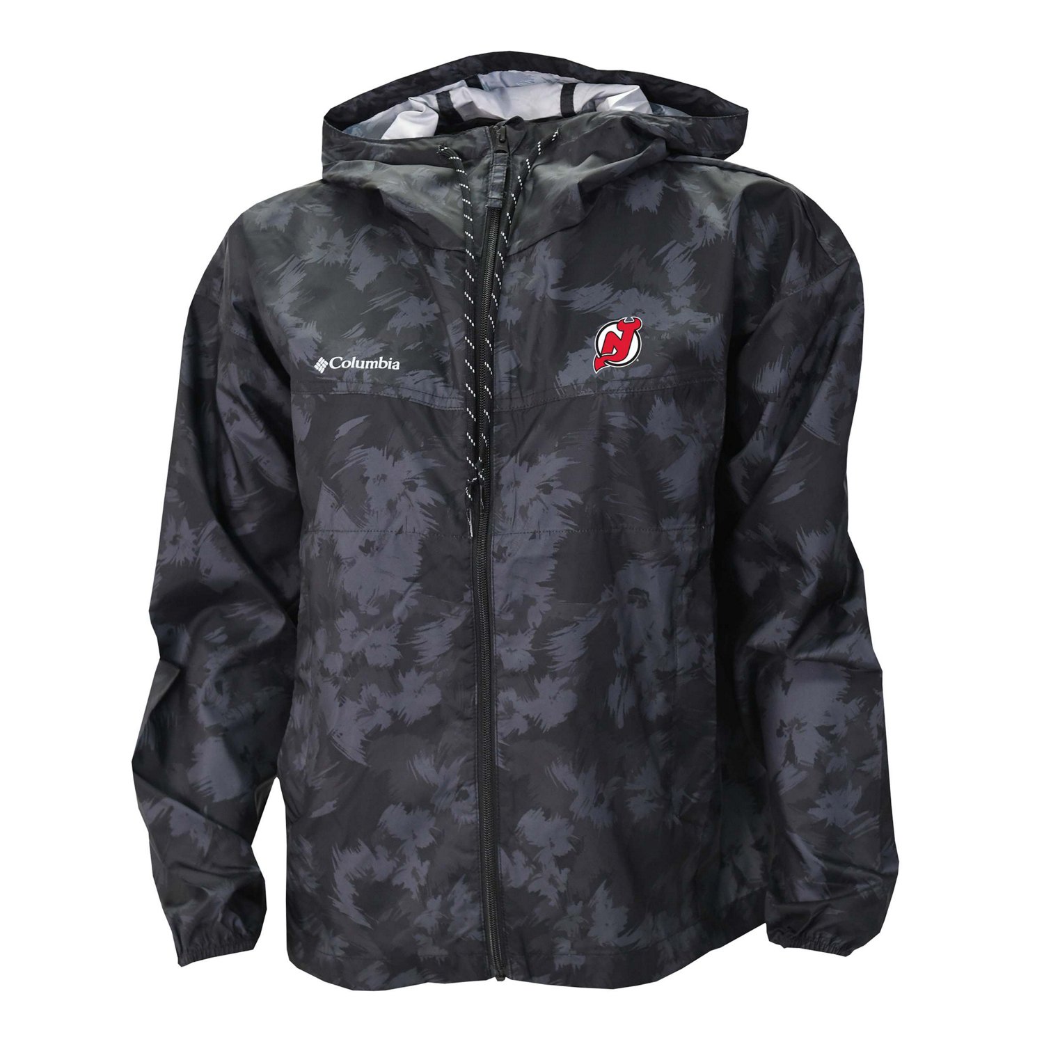 Columbia New Jersey Devils Flash Challenger Omni-Shade Full-Zip Windbreaker Jacket - view number 2