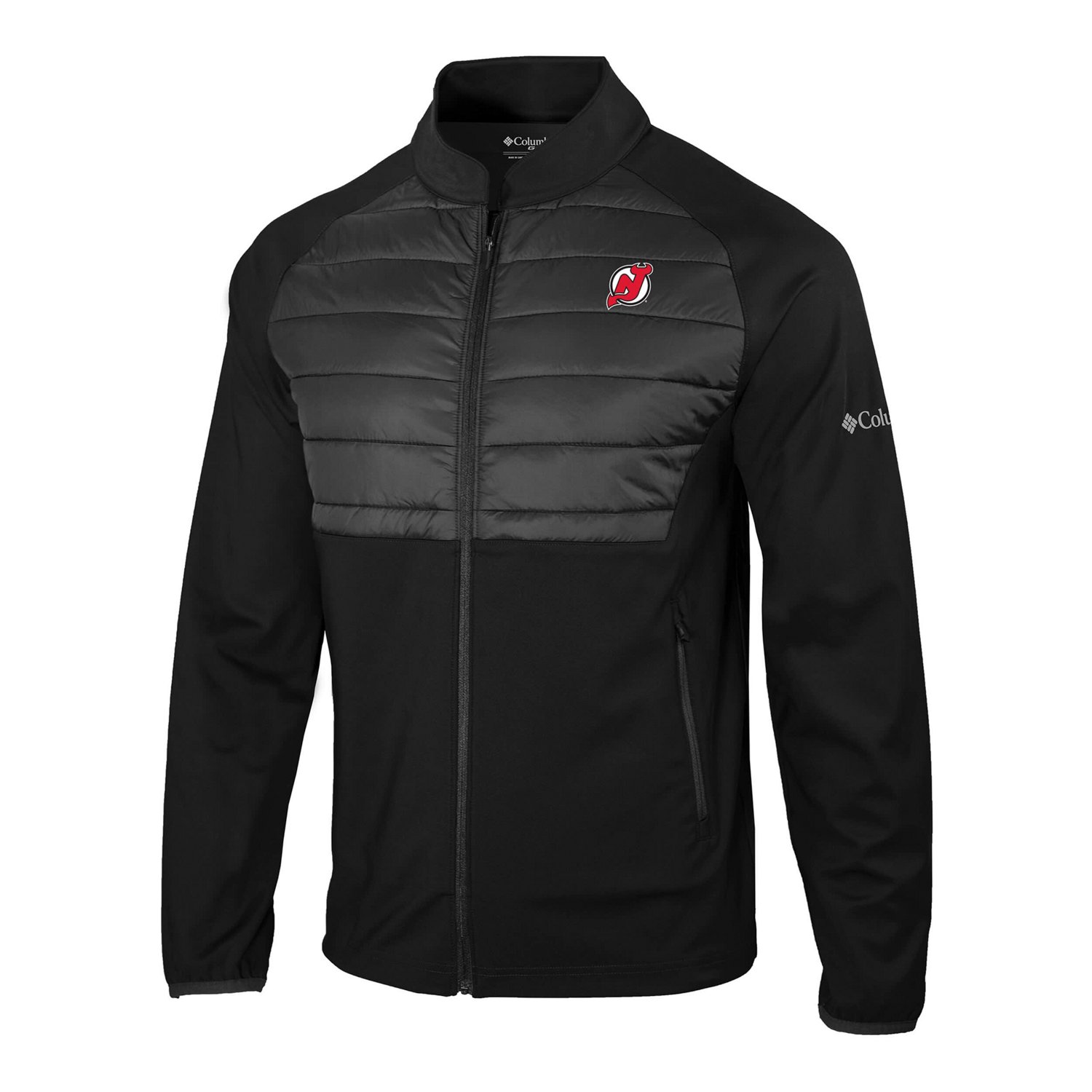 Columbia New Jersey Devils In The Element Full-Zip Omni-Wick Jacket - view number 2