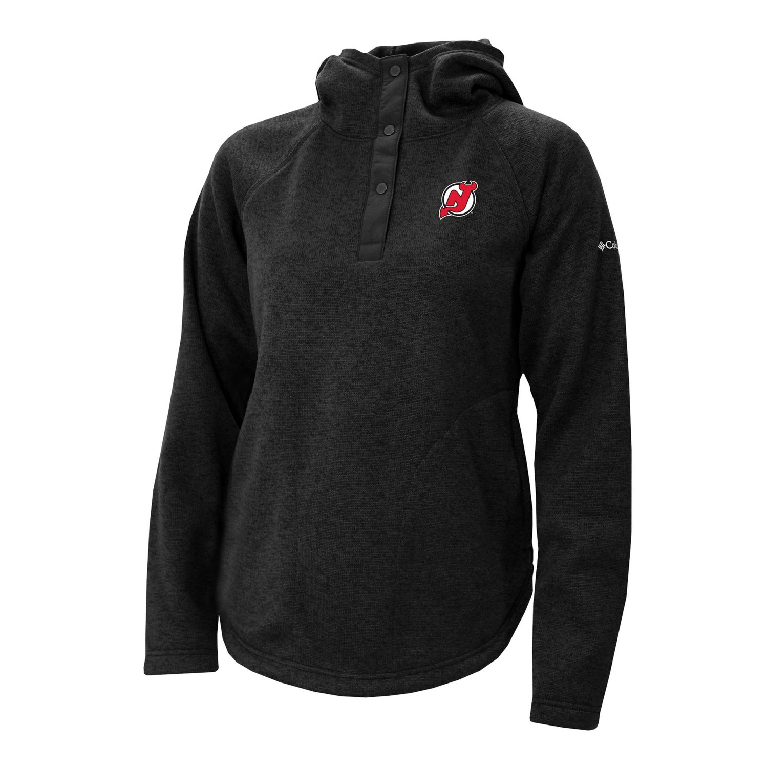 Columbia New Jersey Devils Sweater Weather Quarter-Snap Hoodie - view number 2