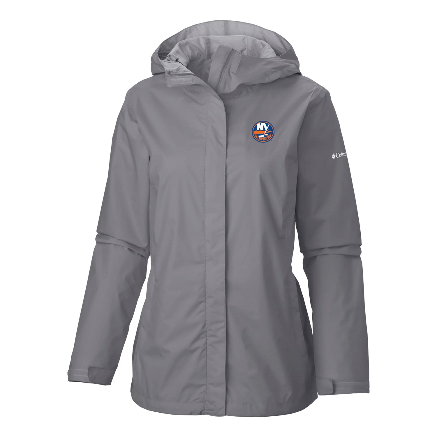 Columbia New York Islanders Arcadia Omni-Tech Full-Zip Hooded Rain Jacket                                                        - view number 2
