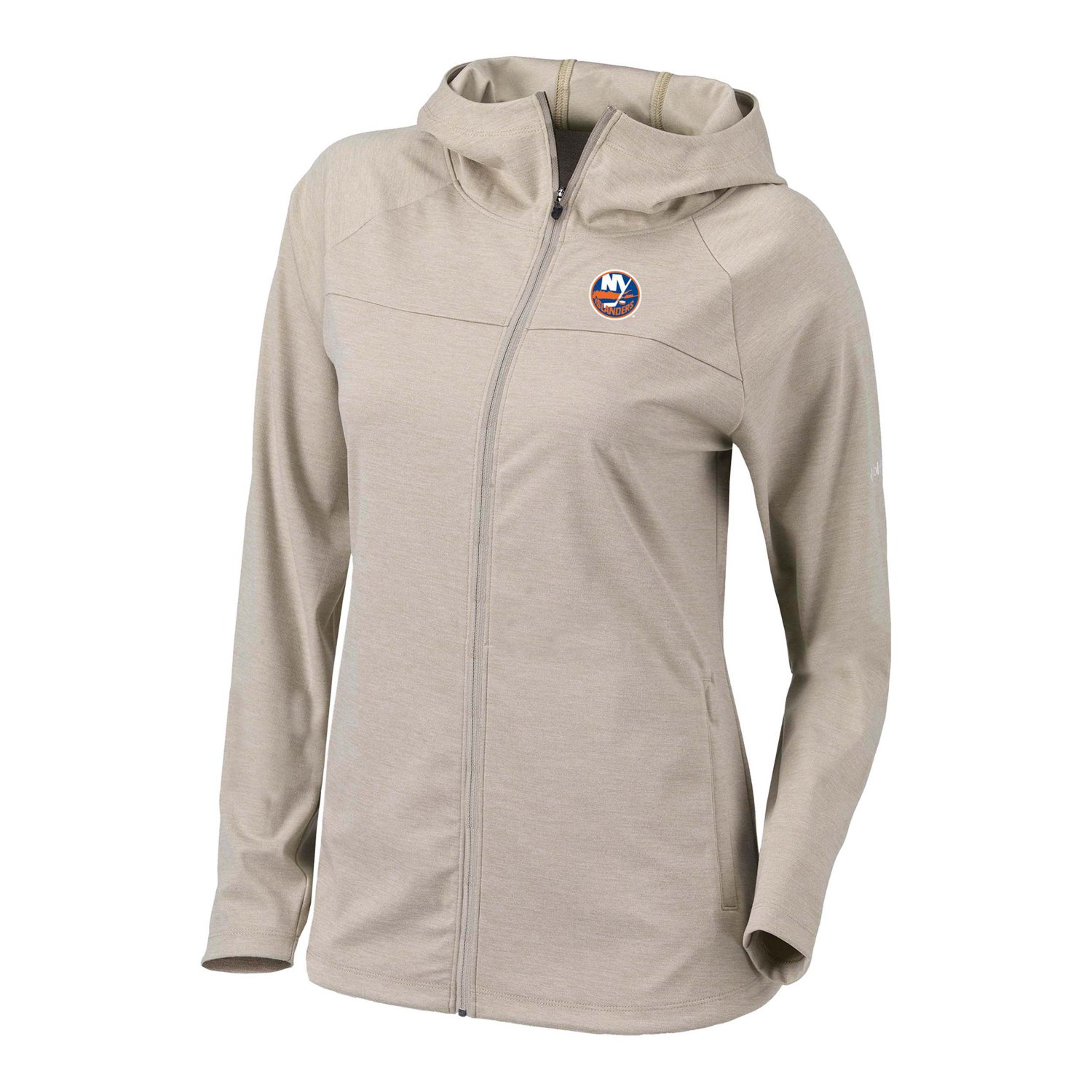 Columbia New York Islanders Half Shot Omni-Wick Raglan Full-Zip Hoodie - view number 2