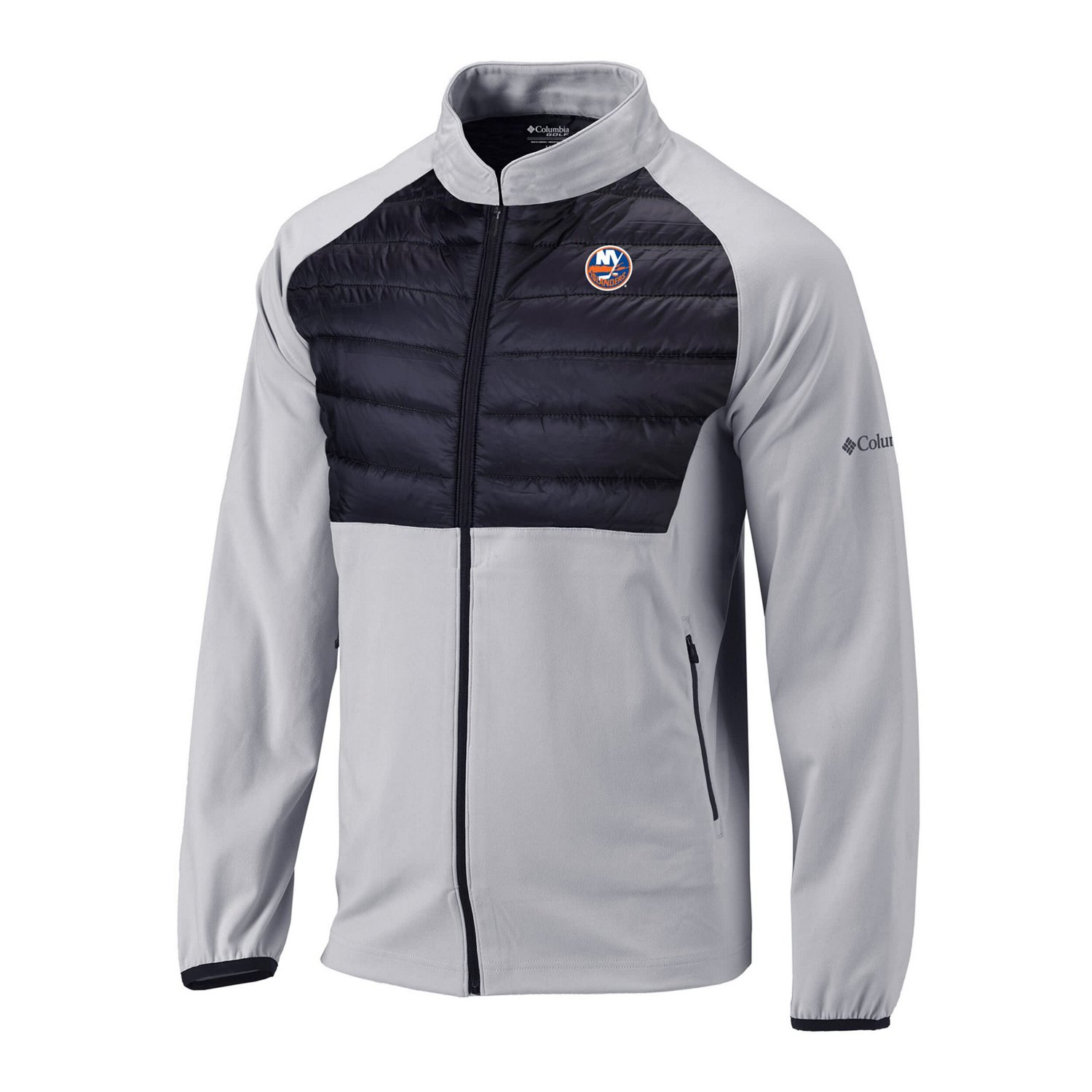 Columbia New York Islanders In The Element Full-Zip Raglan Omni-Wick Jacket                                                      - view number 2