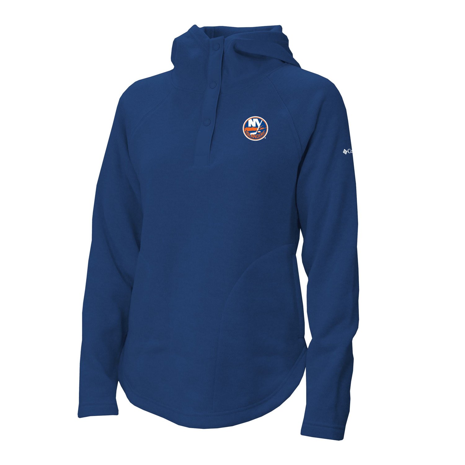 Columbia New York Islanders Sweater Weather Quarter-Snap Hoodie                                                                  - view number 2