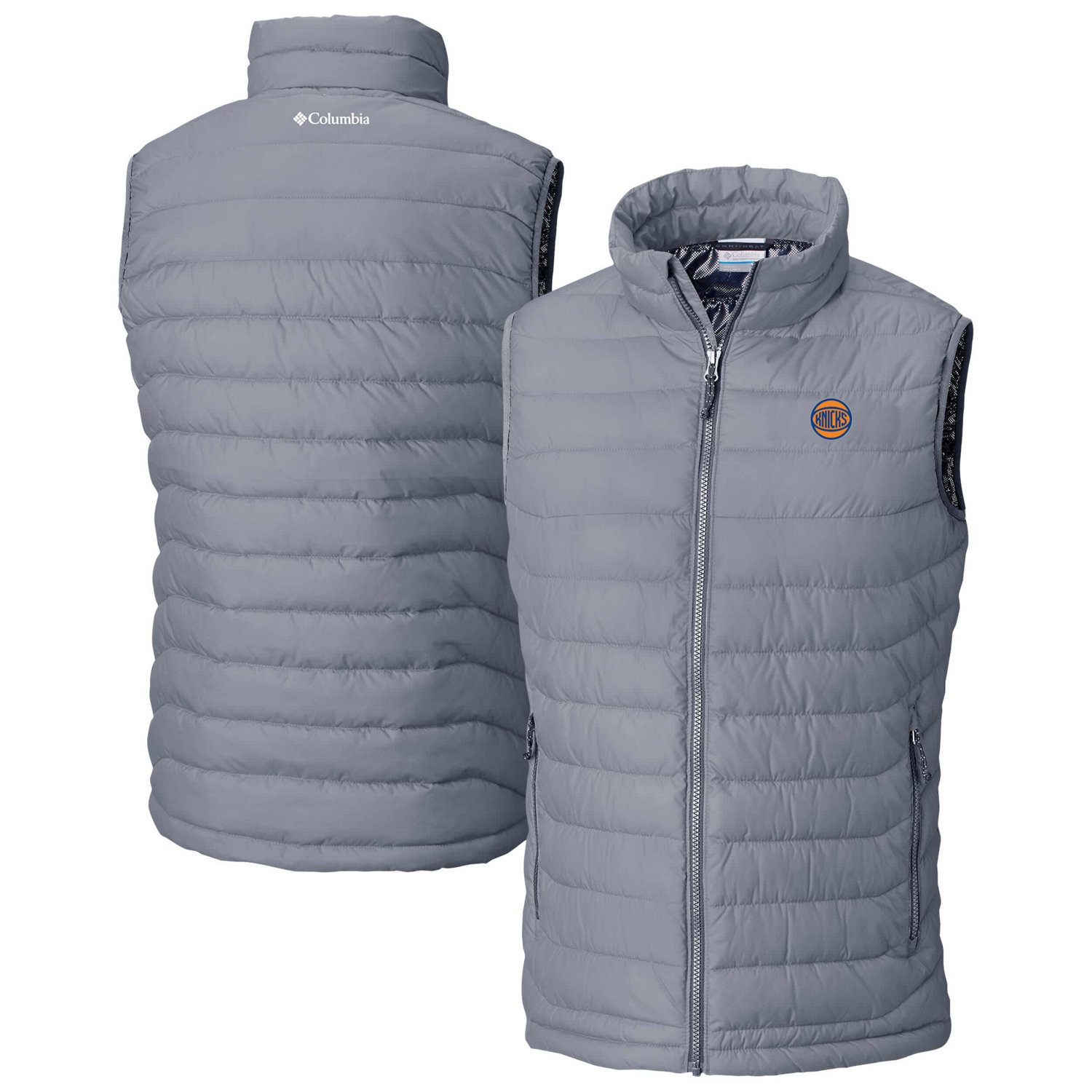 Columbia New York Knicks Powder Lite Omni-Heat Reflective Full-Zip Vest