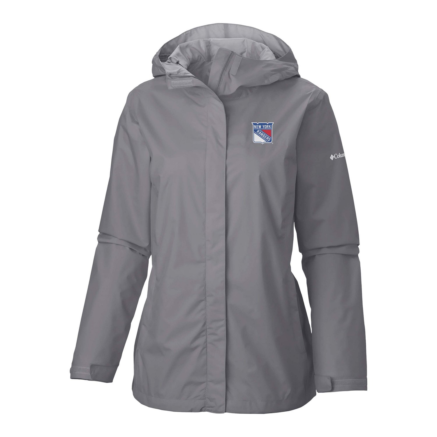 Columbia New York Rangers Arcadia Omni-Tech Full-Zip Hooded Rain Jacket - view number 2