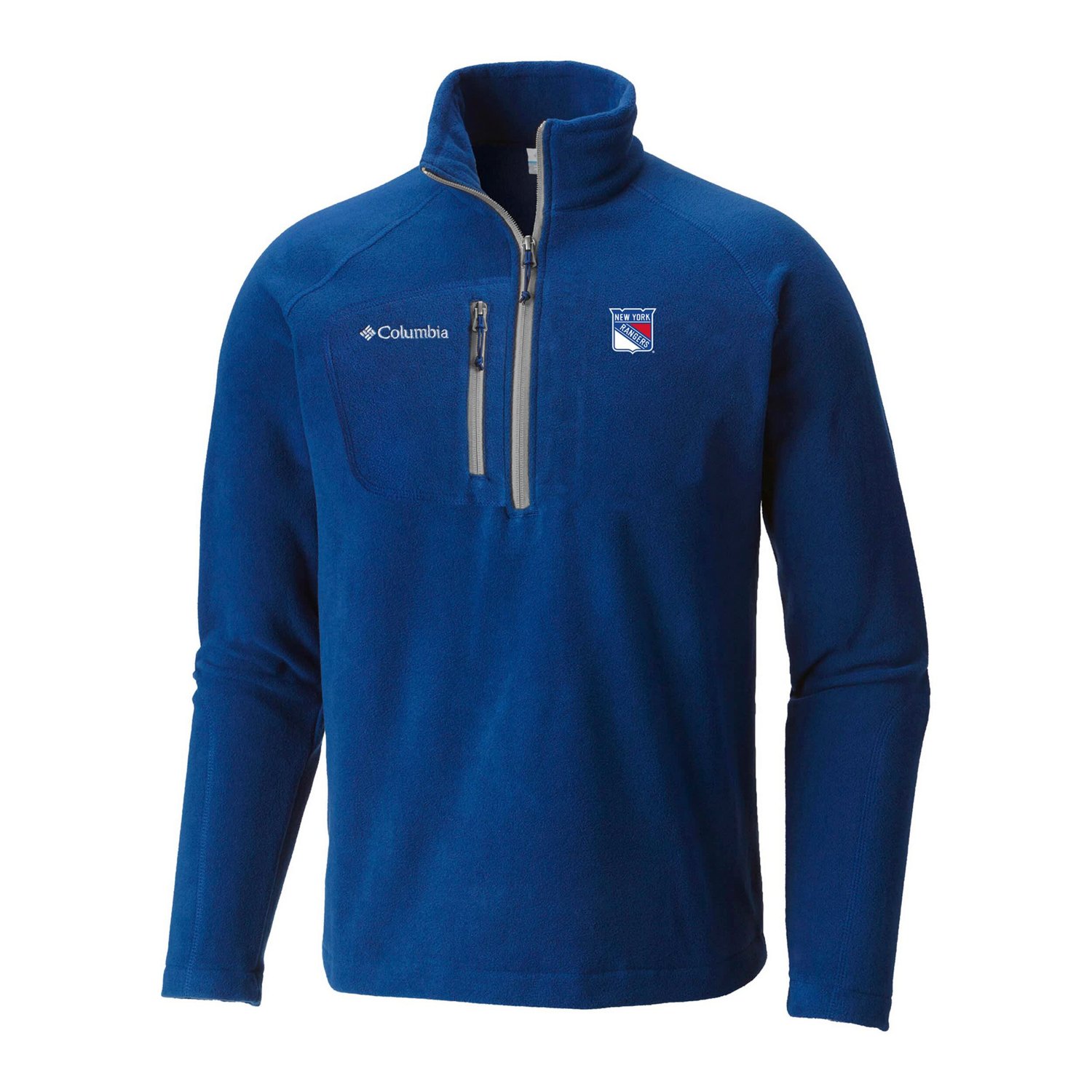 Columbia New York Rangers Fast Trek III Raglan Half-Zip Fleece Jacket - view number 2