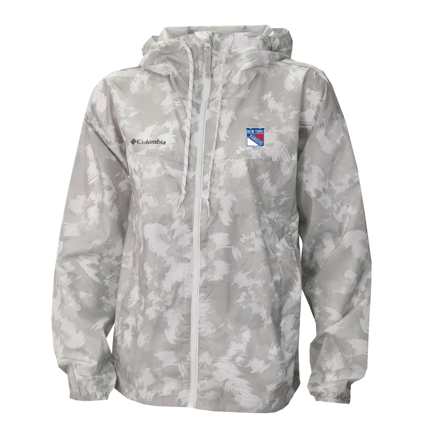 Columbia New York Rangers Flash Challenger Omni-Shade Full-Zip Windbreaker Jacket                                                - view number 2