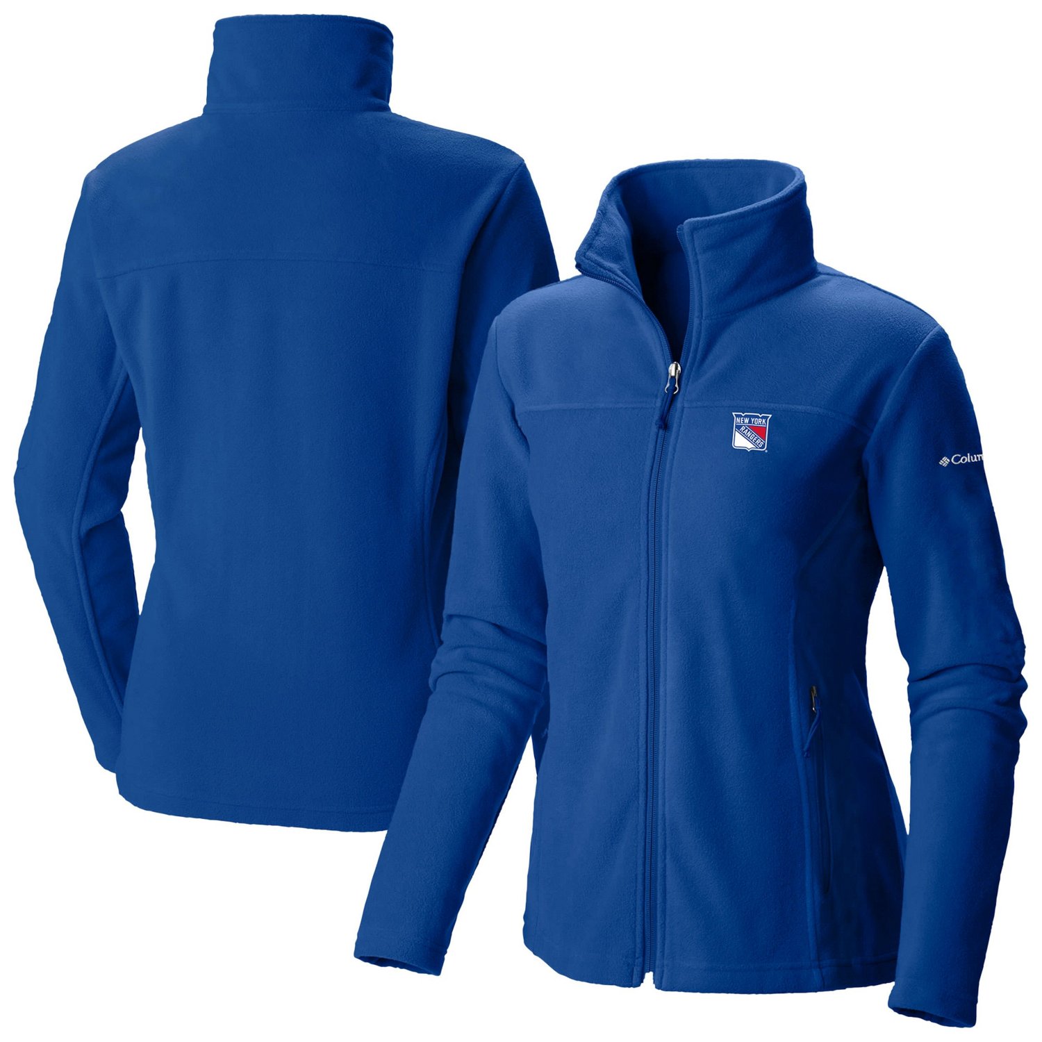 Columbia New York Rangers Give  Go II Fleece Full-Zip Jacket
