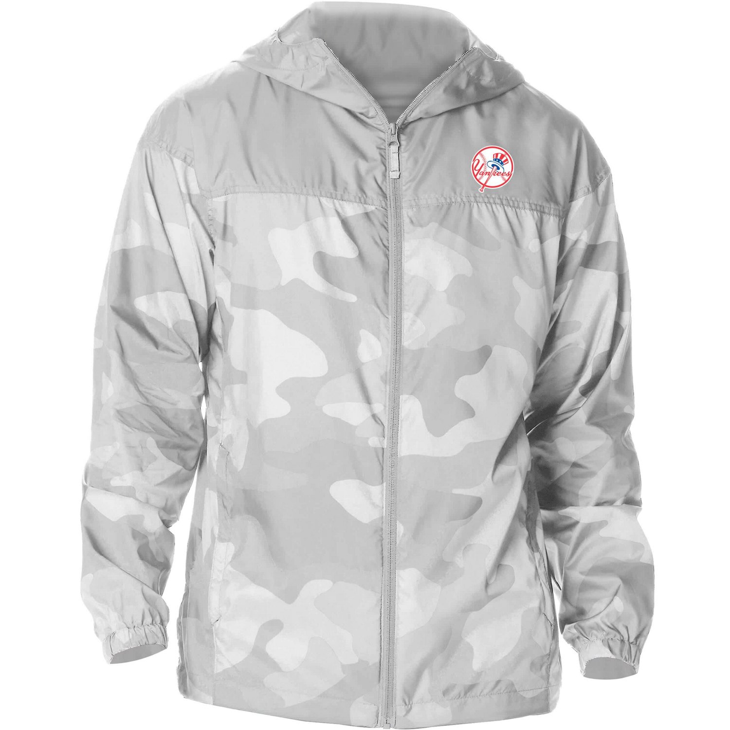 Columbia New York Yankees Camo Flash Challenger Full-Zip Windbreaker Jacket                                                      - view number 2