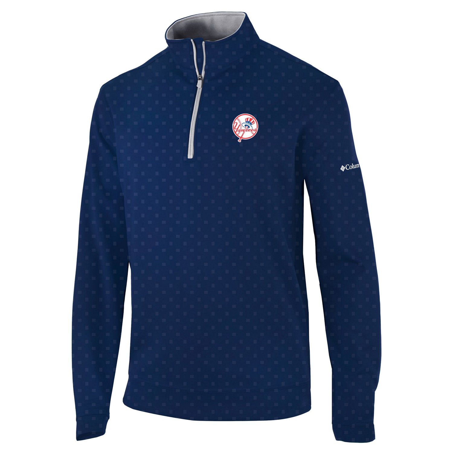 Columbia New York Yankees Wickham Hills Omni-Wick Quarter-Zip Jacket - view number 2