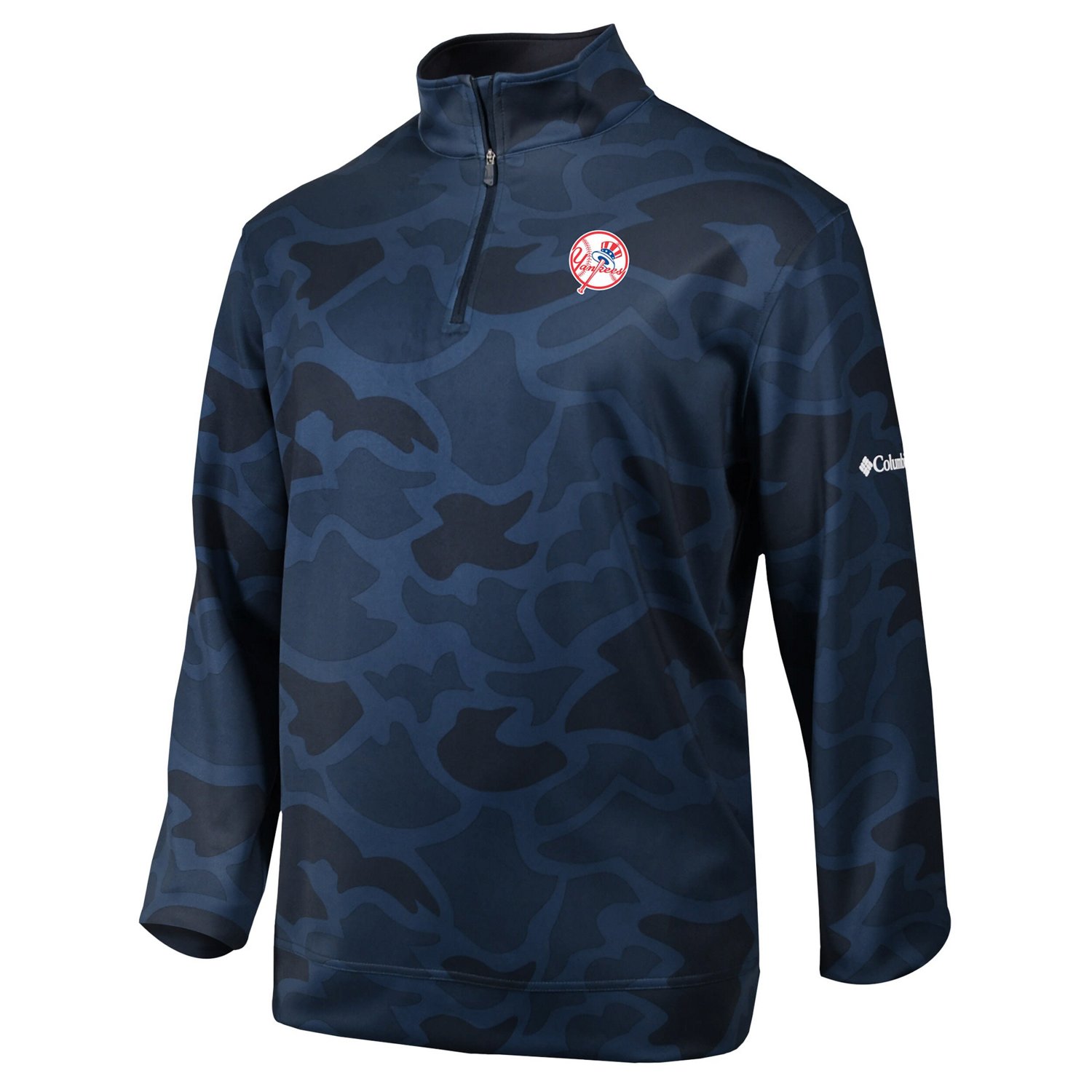 Columbia New York Yankees Wickham Hills Omni-Wick Quarter-Zip Jacket                                                             - view number 2