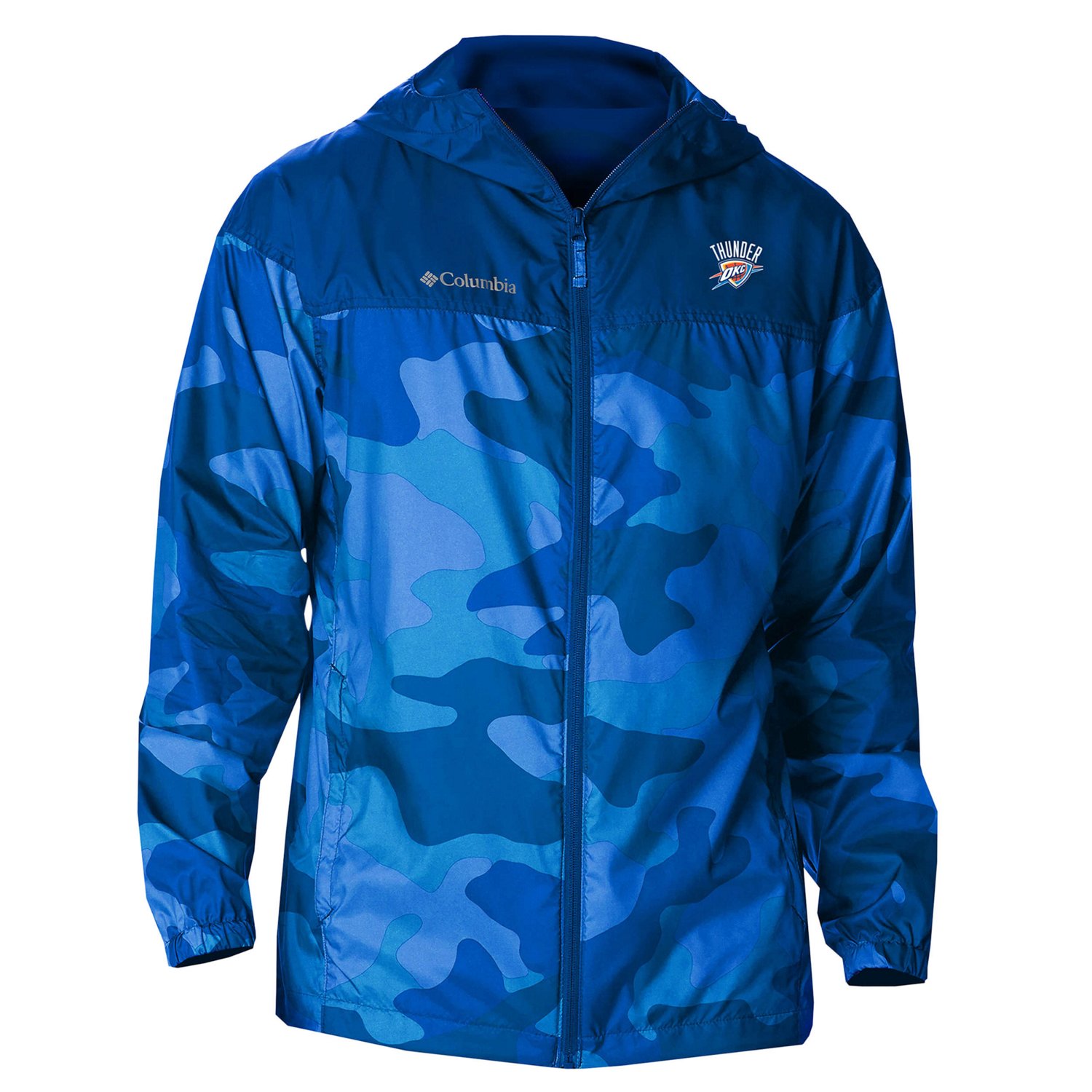 Columbia Oklahoma City Thunder Flash Challenger Windbreaker Jacket - view number 2