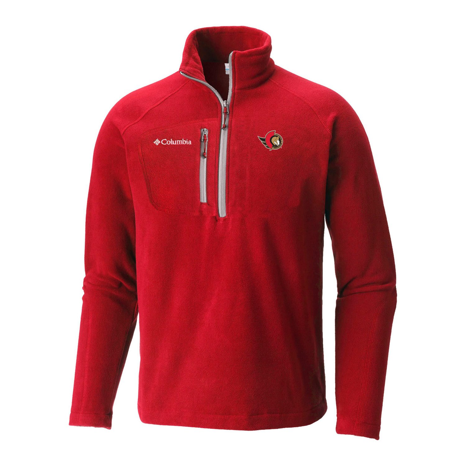 Columbia Ottawa Senators Fast Trek III Raglan Half-Zip Fleece Jacket - view number 2