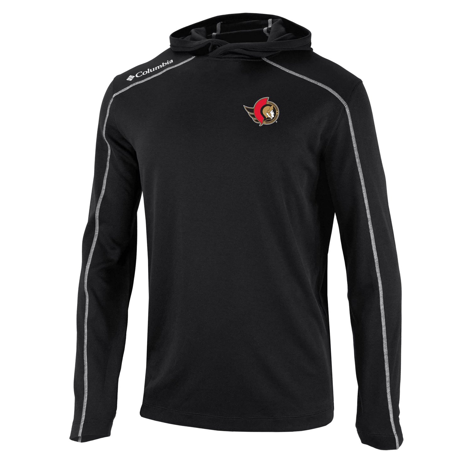 Columbia Ottawa Senators Shotgun Omni-Wick Pullover Hoodie                                                                       - view number 2