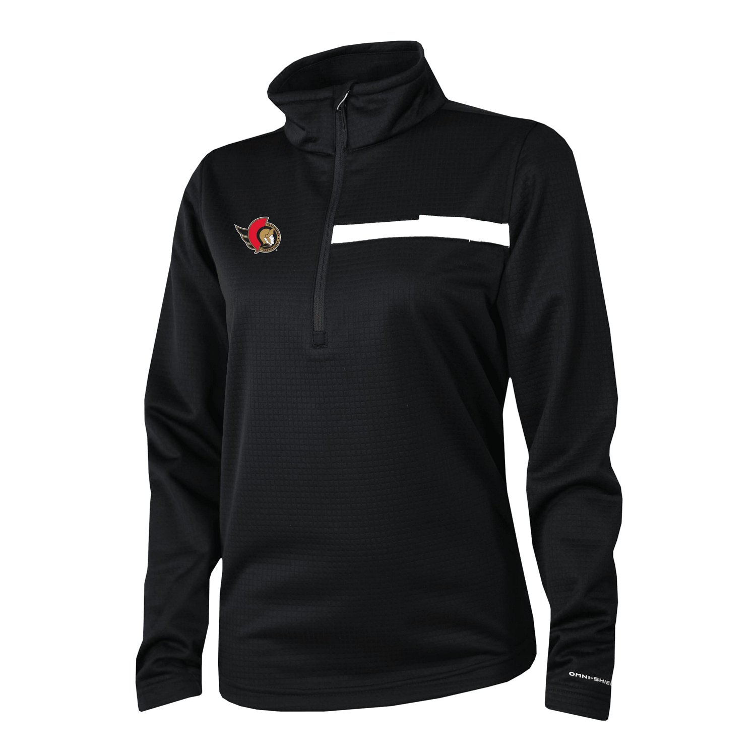 Columbia Ottawa Senators Skiff Guide Fleece Omni-Shade Quarter-Zip Jacket - view number 2