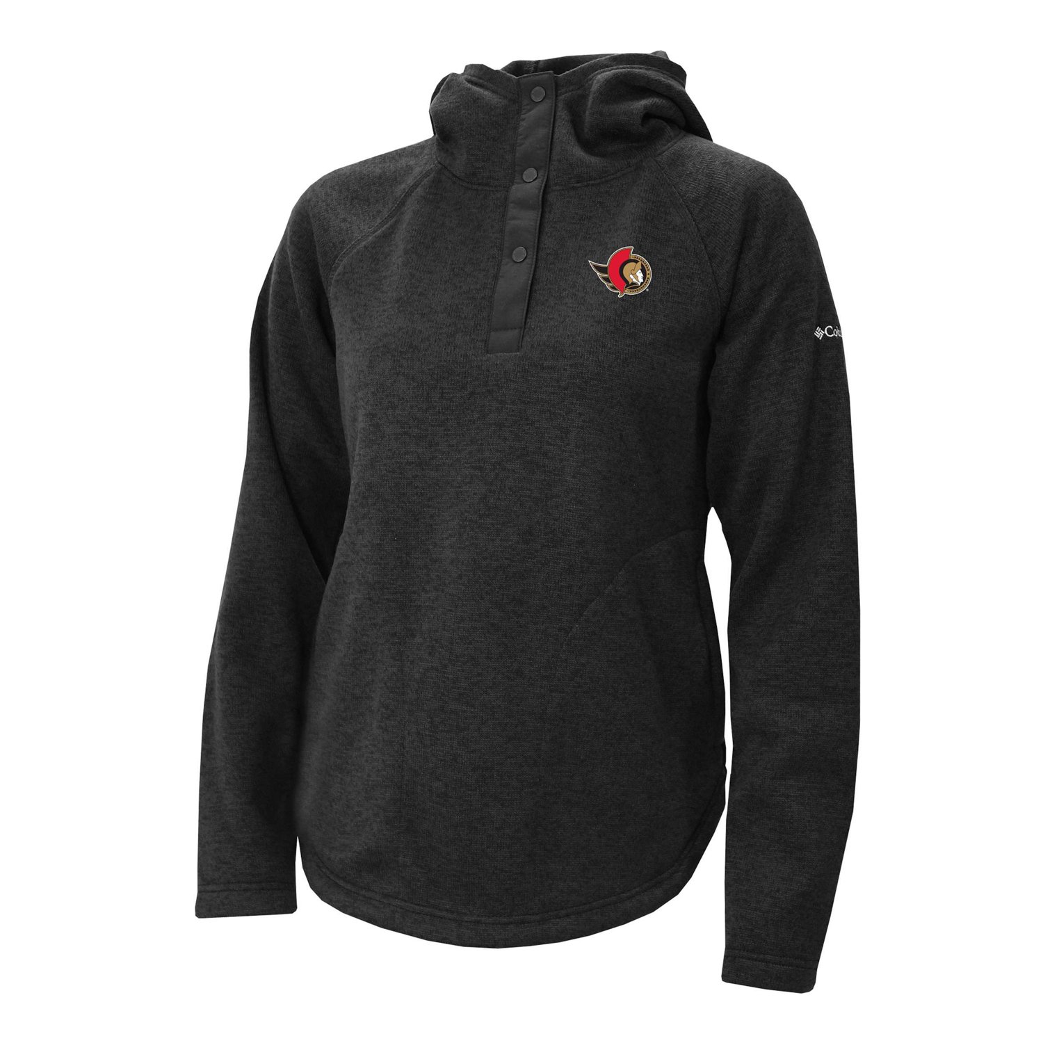 Columbia Ottawa Senators Sweater Weather Quarter-Snap Hoodie - view number 2