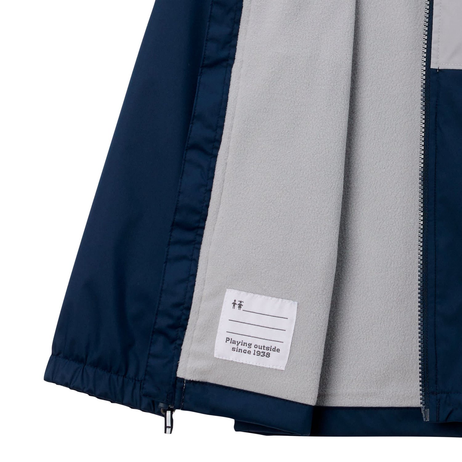 Columbia Penn State Nittany Lions Rainy Fields Lined Hoodie Full-Zip Jacket - view number 4