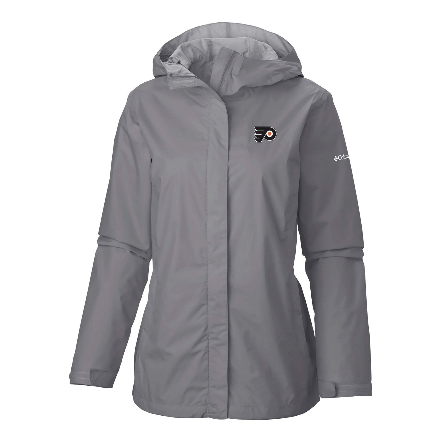 Columbia Philadelphia Flyers Arcadia Omni-Tech Full-Zip Hooded Rain Jacket - view number 2