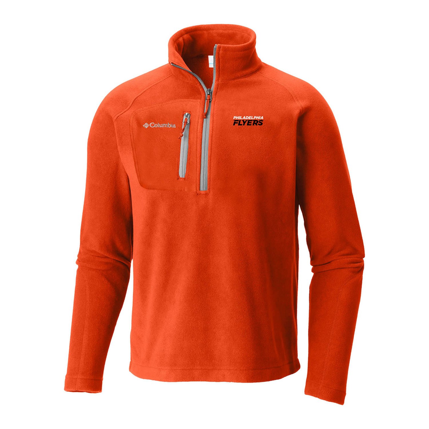 Columbia Philadelphia Flyers Fast Trek III Raglan Half-Zip Fleece Jacket - view number 2