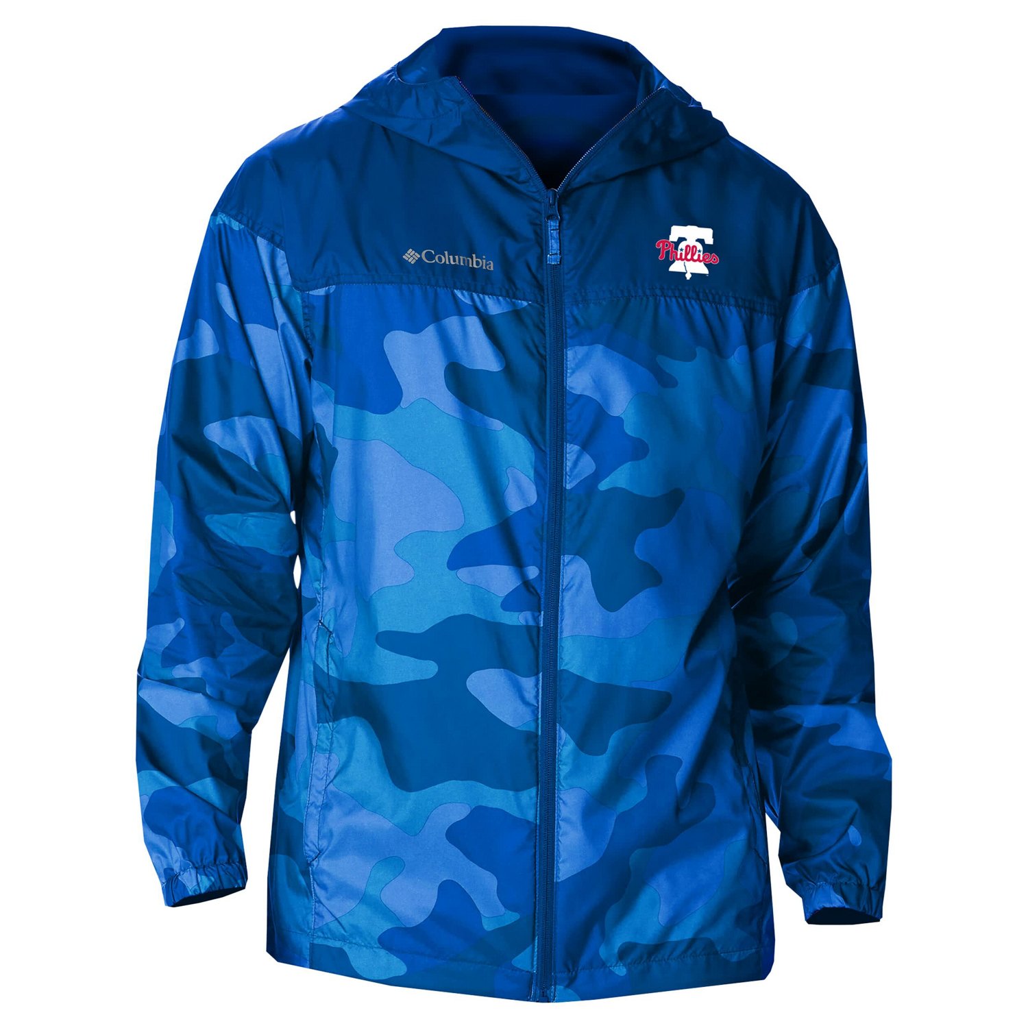 Columbia Philadelphia Phillies Camo Flash Challenger Full-Zip Windbreaker Jacket                                                 - view number 2