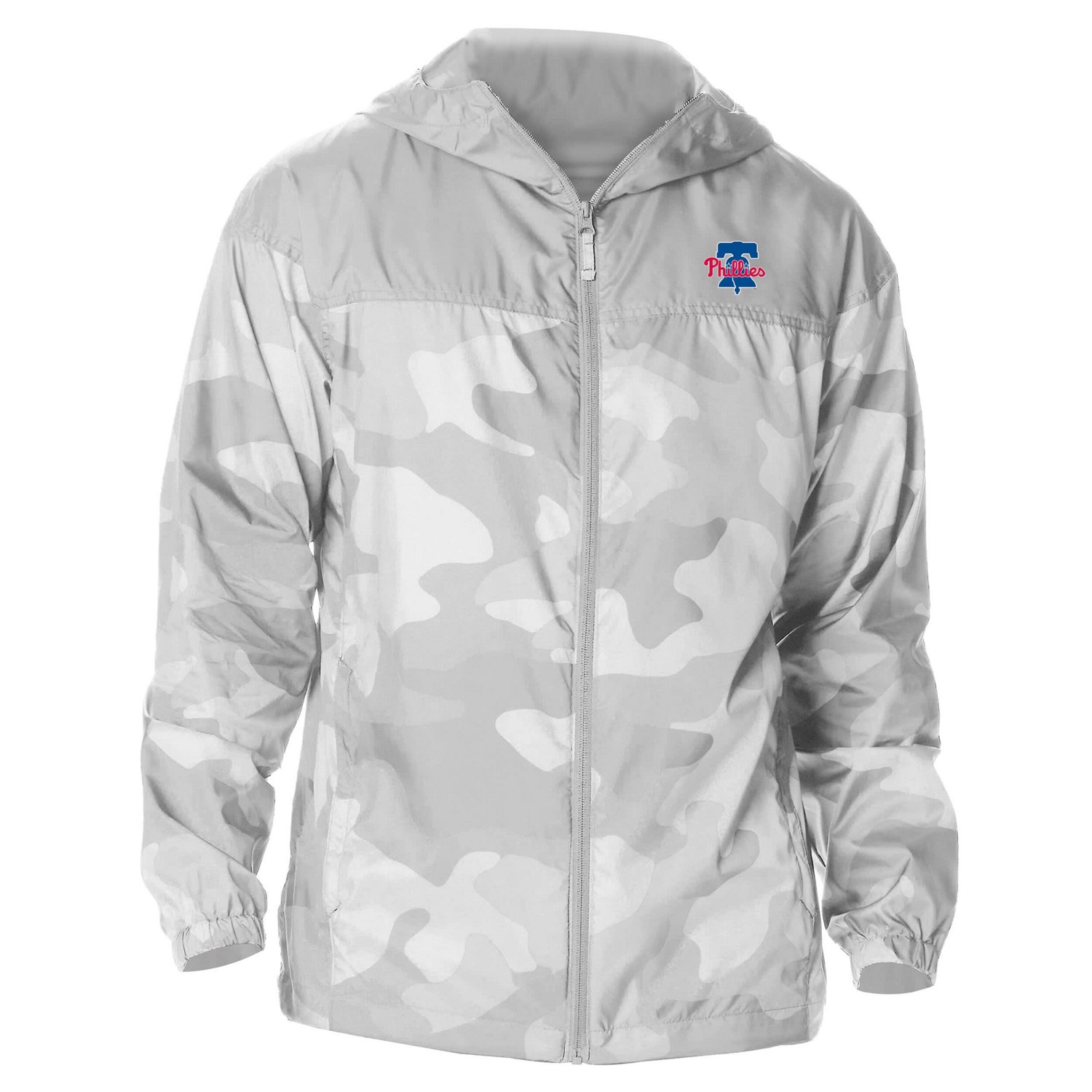 Columbia Philadelphia Phillies Camo Flash Challenger Full-Zip Windbreaker Jacket                                                 - view number 2