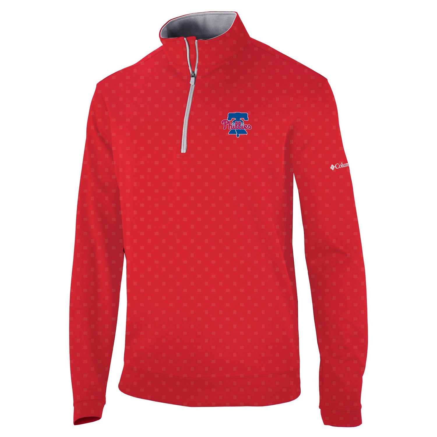 Columbia Philadelphia Phillies Wickham Hills Omni-Wick Quarter-Zip Jacket - view number 2
