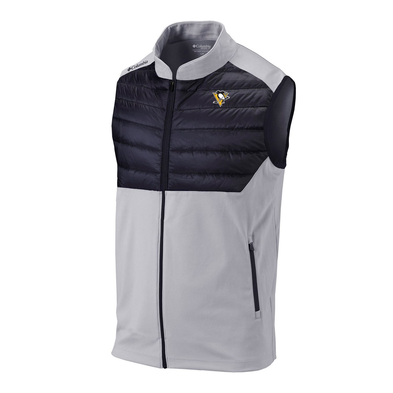 Columbia Pittsburgh Penguins In The Element Omni-Wick Full-Zip Vest - view number 2