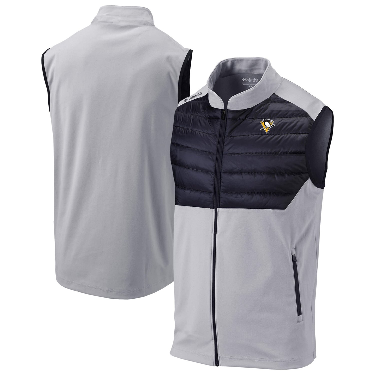 Columbia Pittsburgh Penguins In The Element Omni-Wick Full-Zip Vest