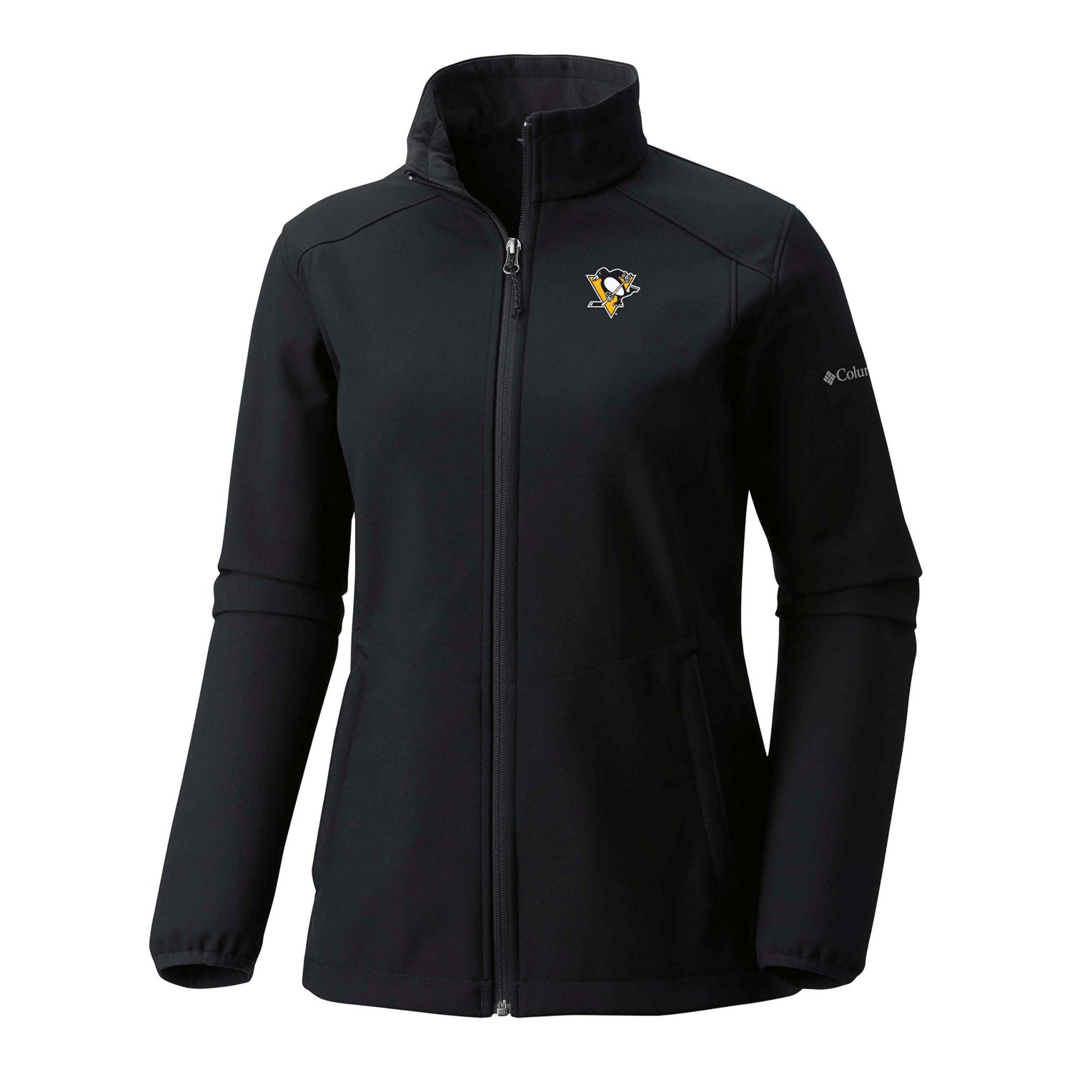Columbia Pittsburgh Penguins Kruser Ridge III Omni-Shield Softshell Full-Zip Jacket - view number 2