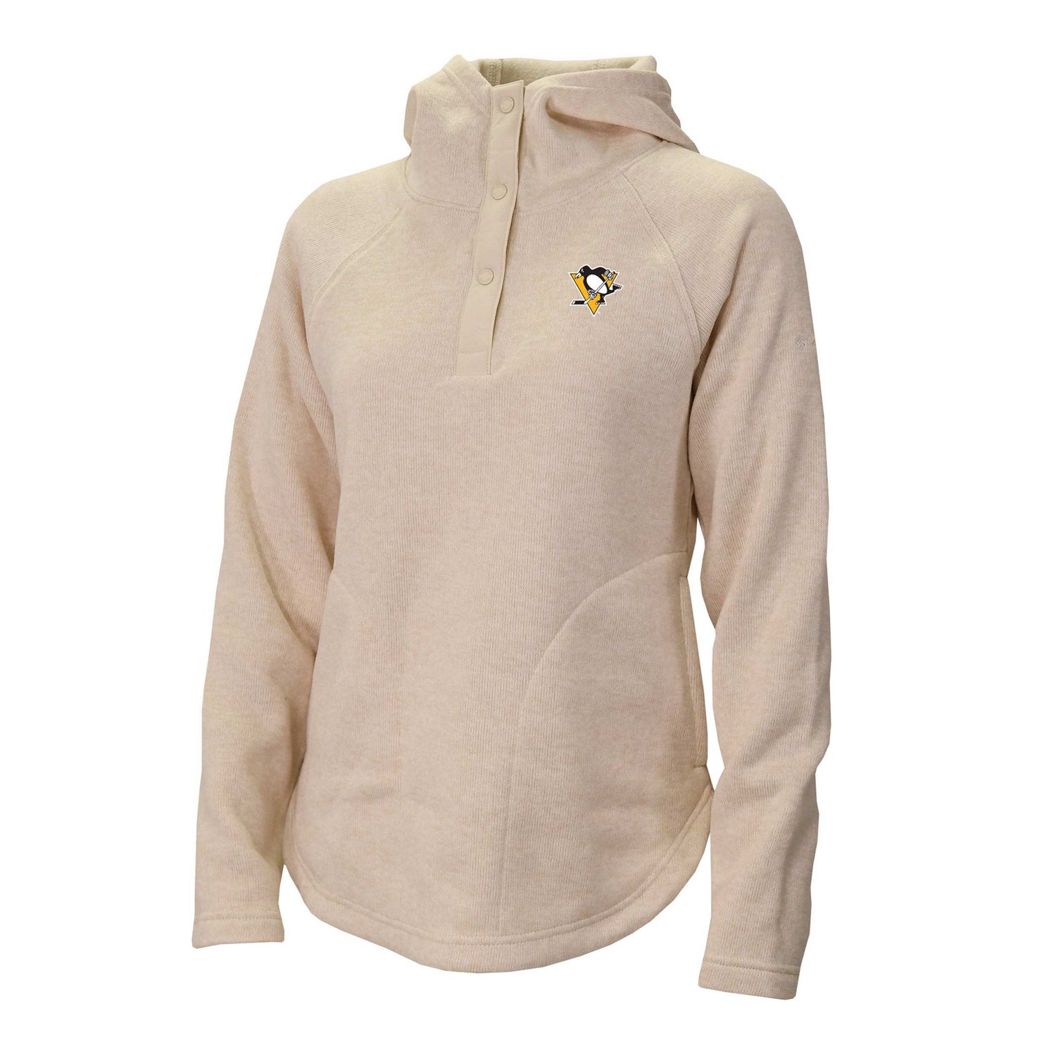 Columbia Pittsburgh Penguins Sweater Weather Quarter-Snap Hoodie - view number 2
