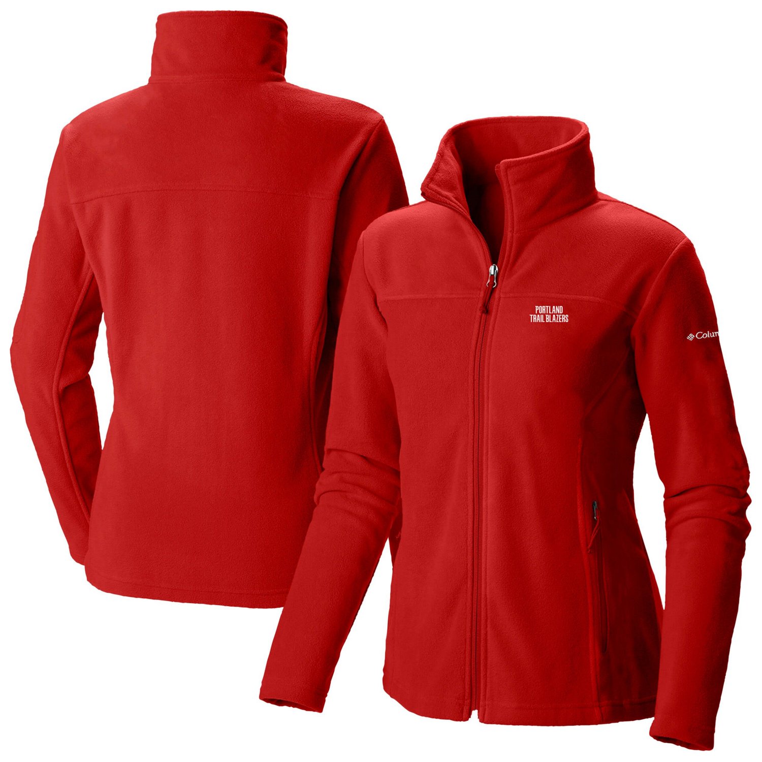 Columbia Portland Trail Blazers Give  Go II Fleece Full-Zip Jacket
