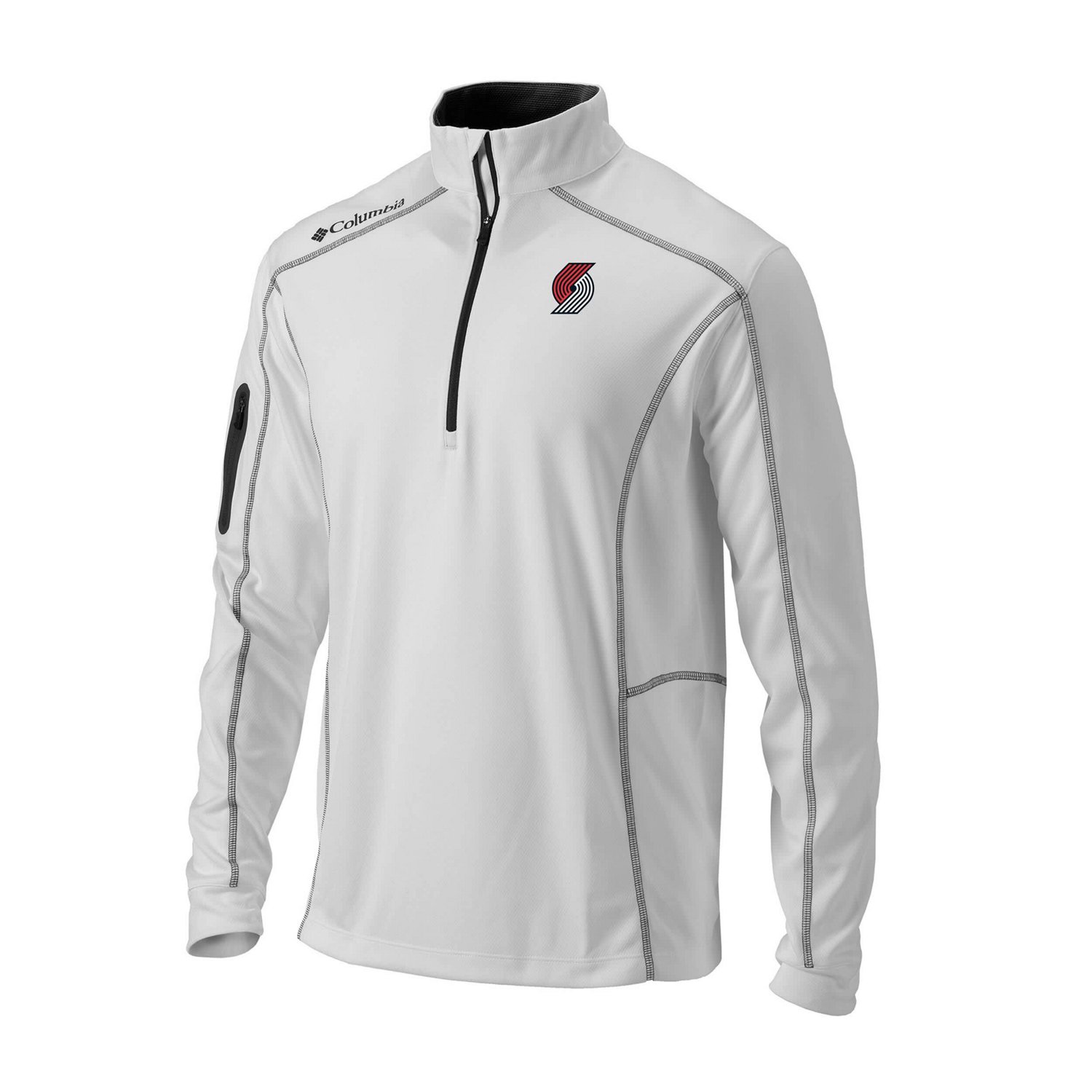 Columbia Portland Trail Blazers Omni-Wick Shotgun Quarter-Zip Jacket - view number 2