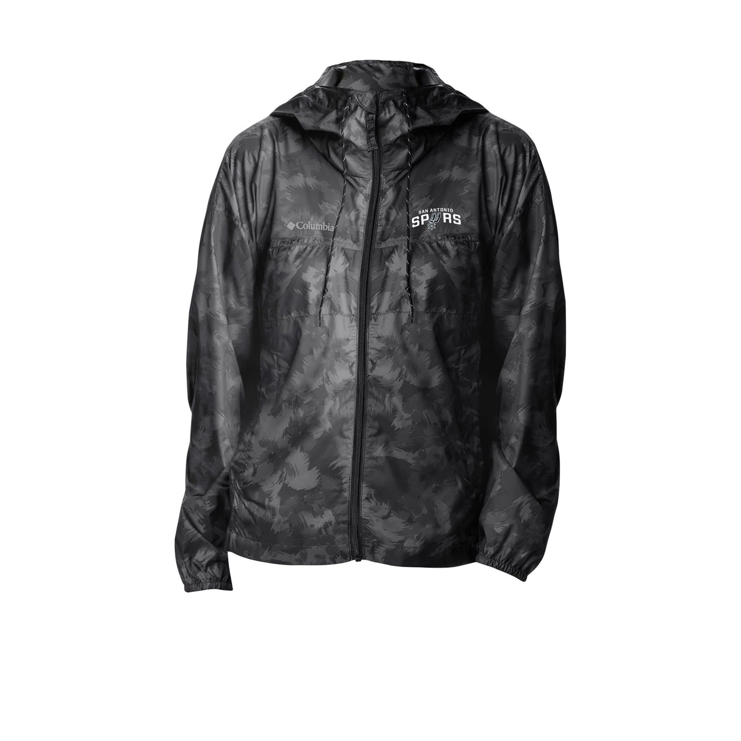 Columbia San Antonio Spurs Flash Challenger II Omni-Shade Full-Zip Windbreaker Jacket                                            - view number 2