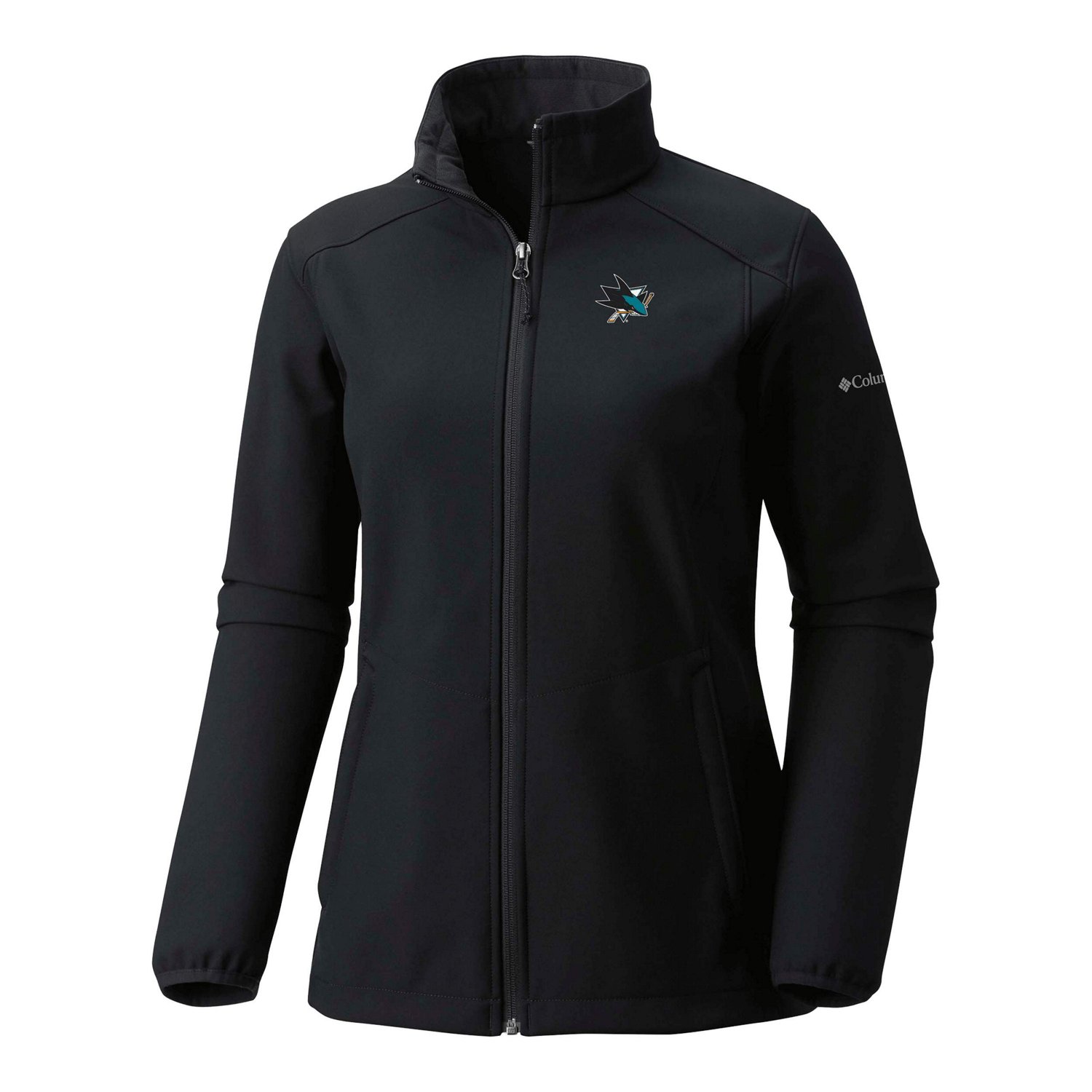 Columbia San Jose Sharks Kruser Ridge III Omni-Shield Softshell Full-Zip Jacket - view number 2
