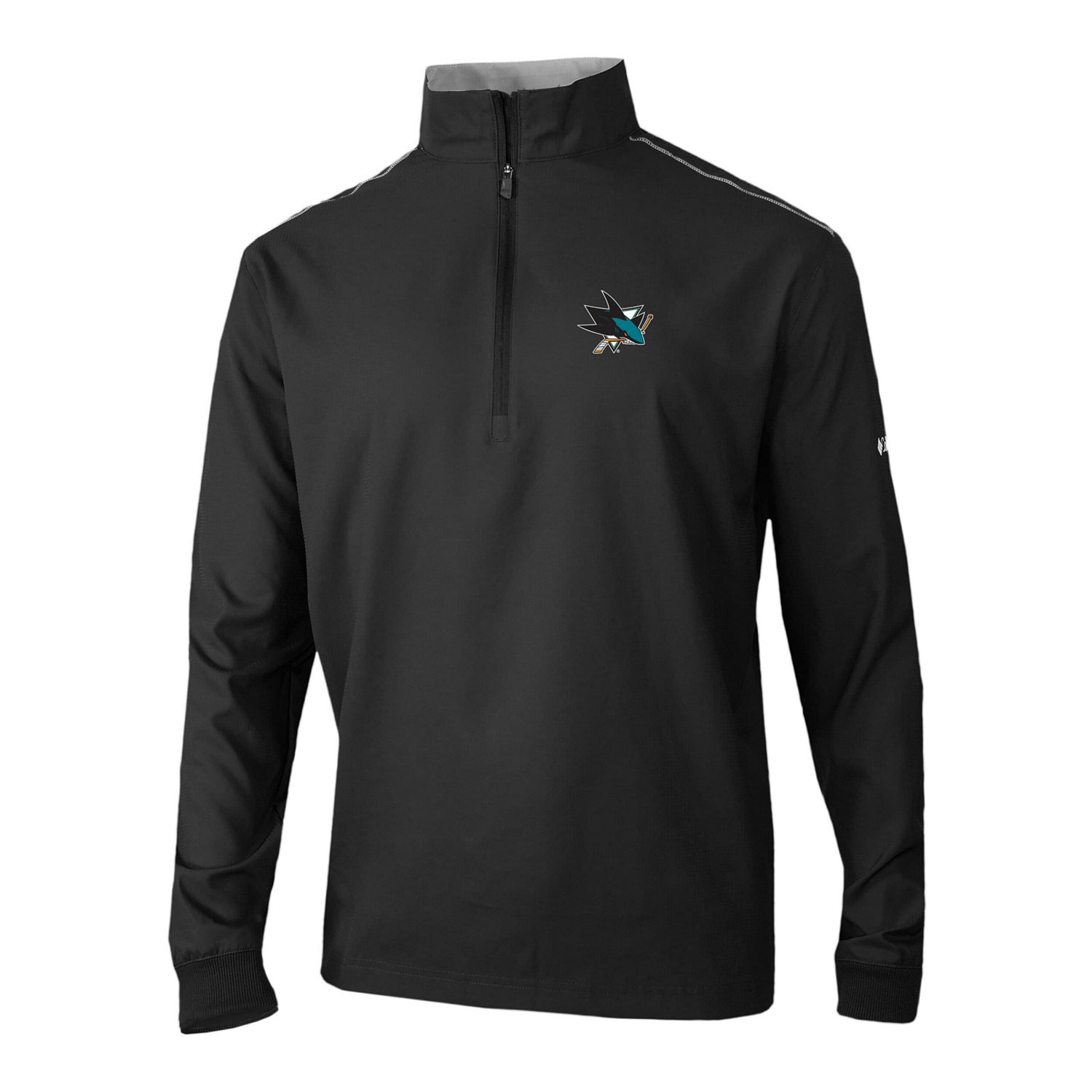 Columbia San Jose Sharks Omni-Wick Bogey's Paradise Pullover Top - view number 2