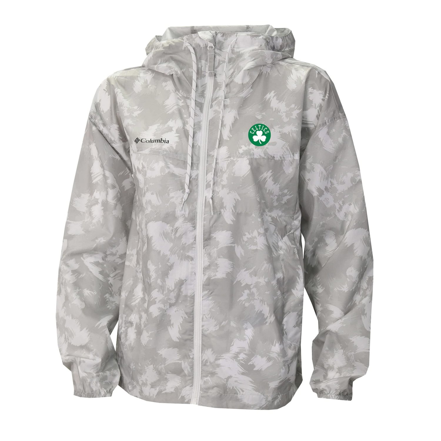 Columbia Sportswear Men’s Boston Celtics Flash Challenger II Omni-Shade Full-Zip Windbreaker - view number 2