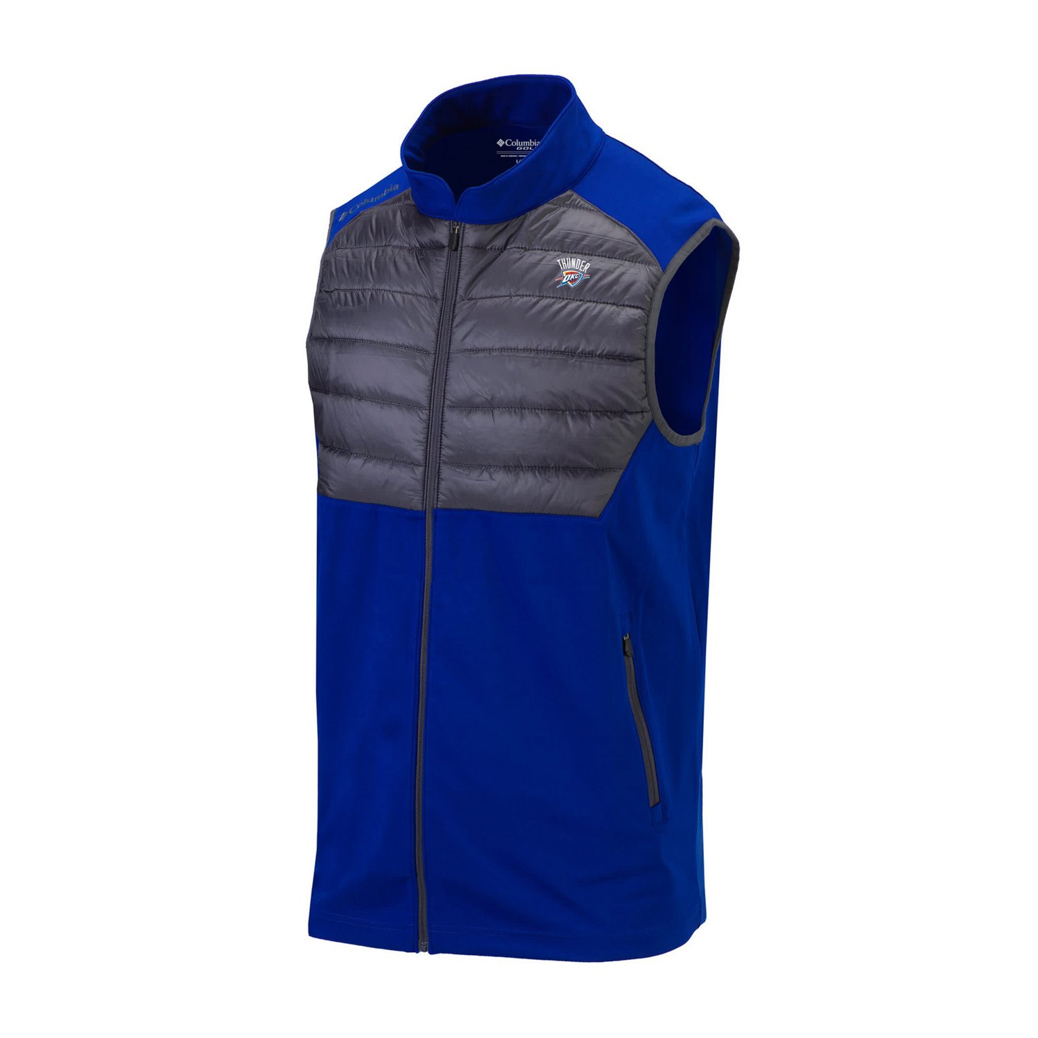 Columbia Sportswear Men's Oklahoma City Thunder Omni-Wick In The Element Full Zip Vest                                           - view number 2